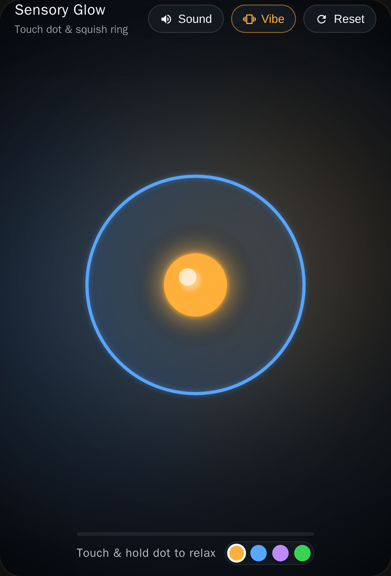 Calm Sensory Dot & Ring cover