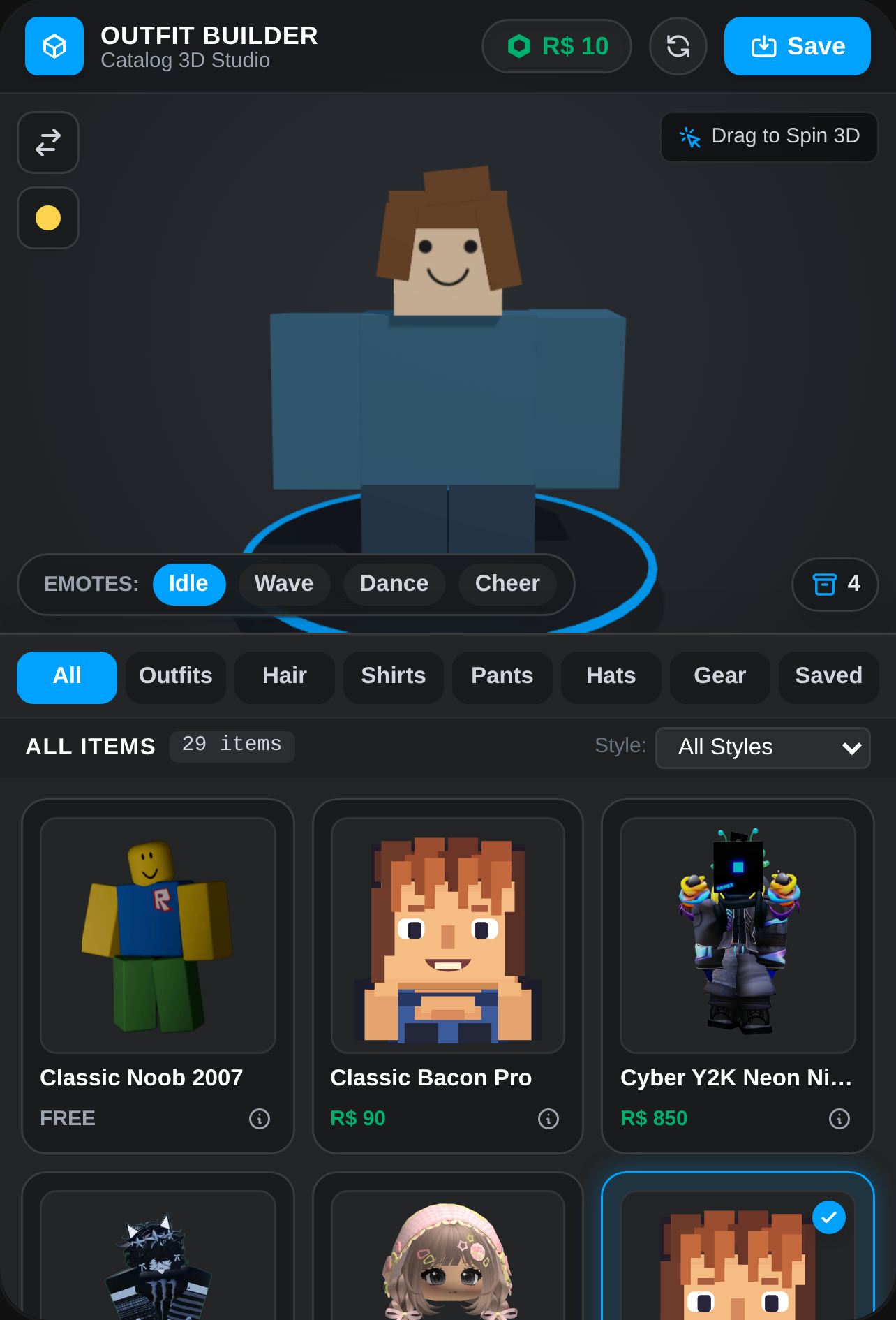 Roblox Outfit Studio cover
