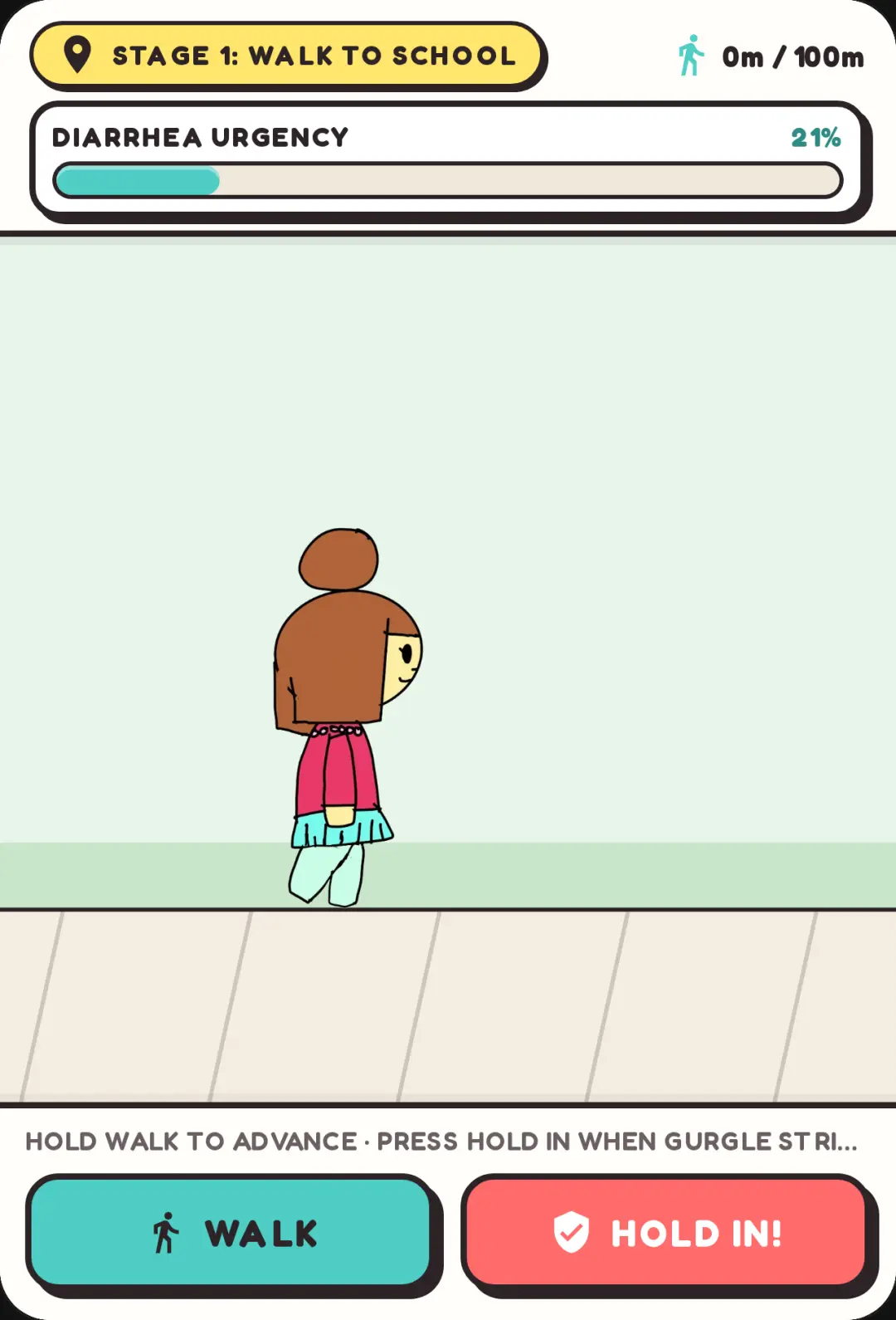 School Walk Simulator: Hold It In! cover