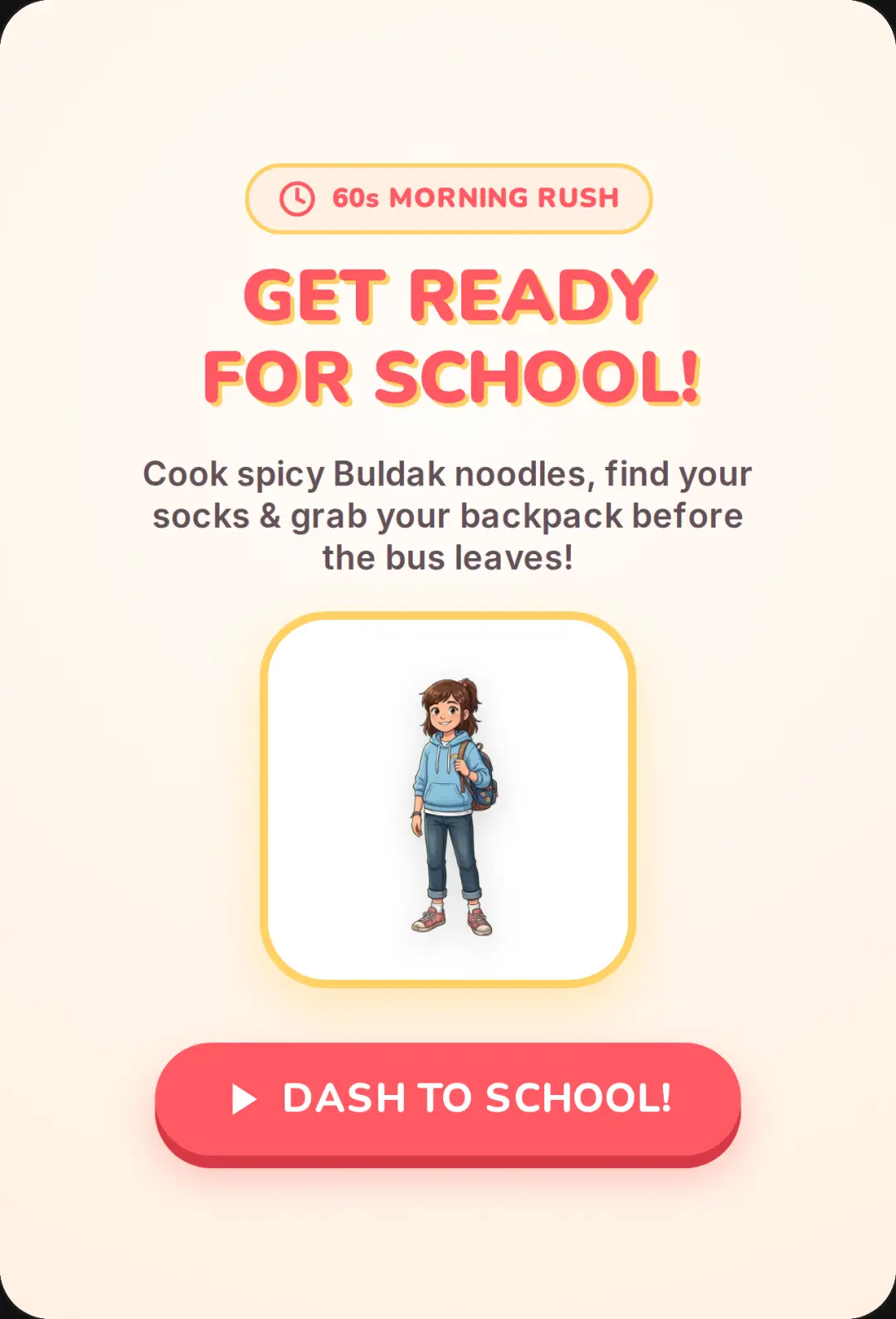 Get Ready for School: Morning Dash! cover