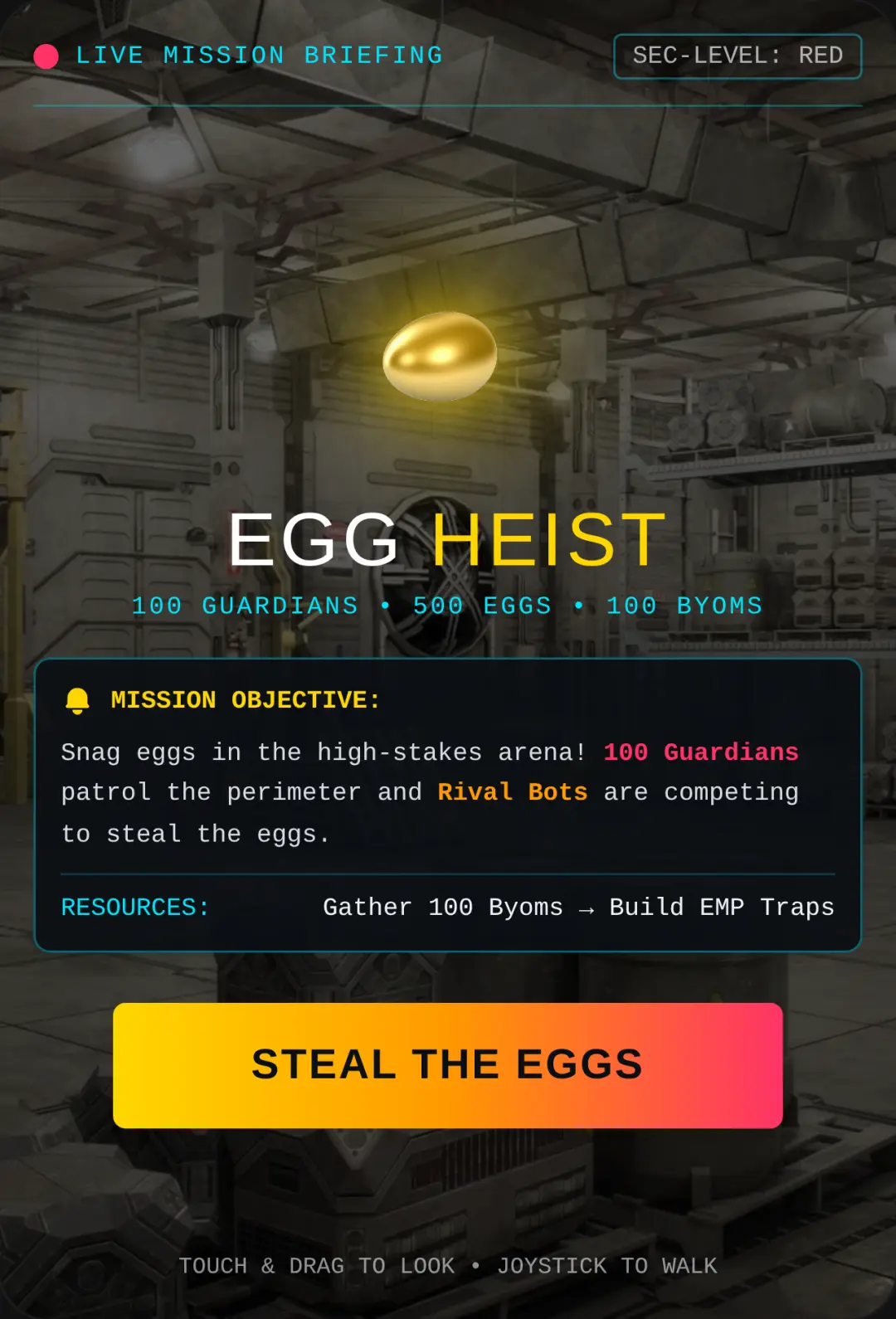 Egg Heist: 100 Guardians cover