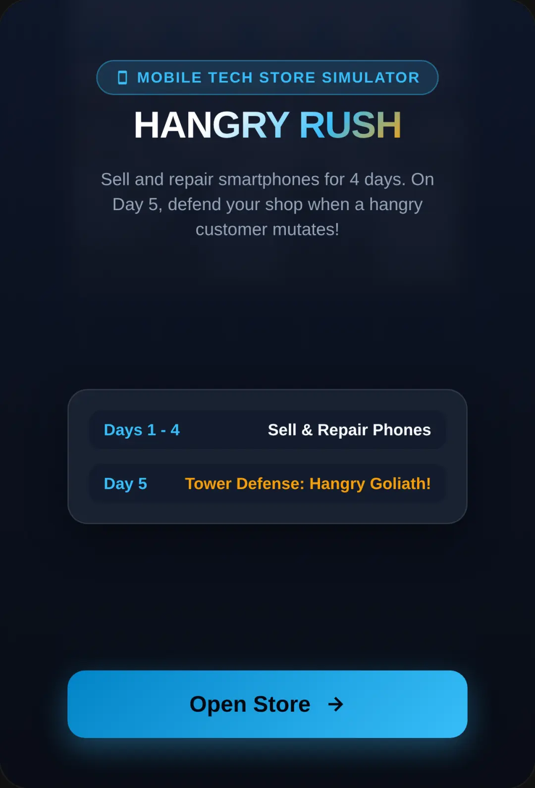 Phone Store: Hangry Monster cover