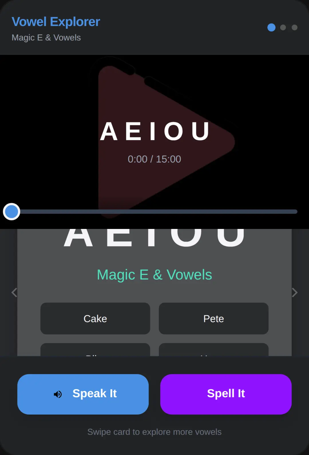 Vowel Explorer: Magic E to Infinity cover