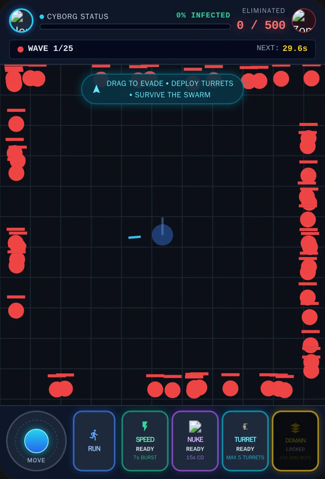 Zombie Bot Swarm: Tactical Defense cover