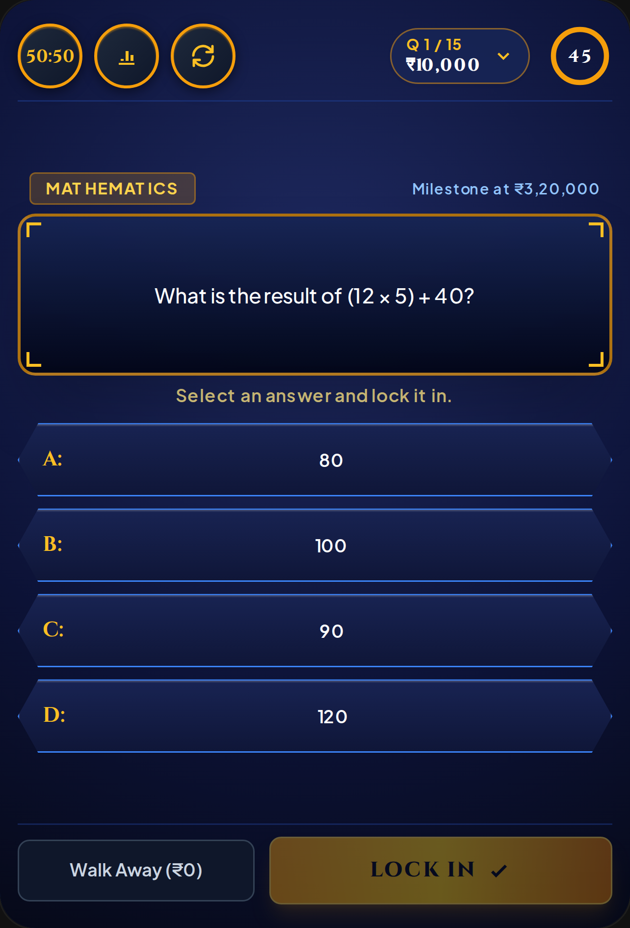 kaun bangalore crorepati (KBC) cover