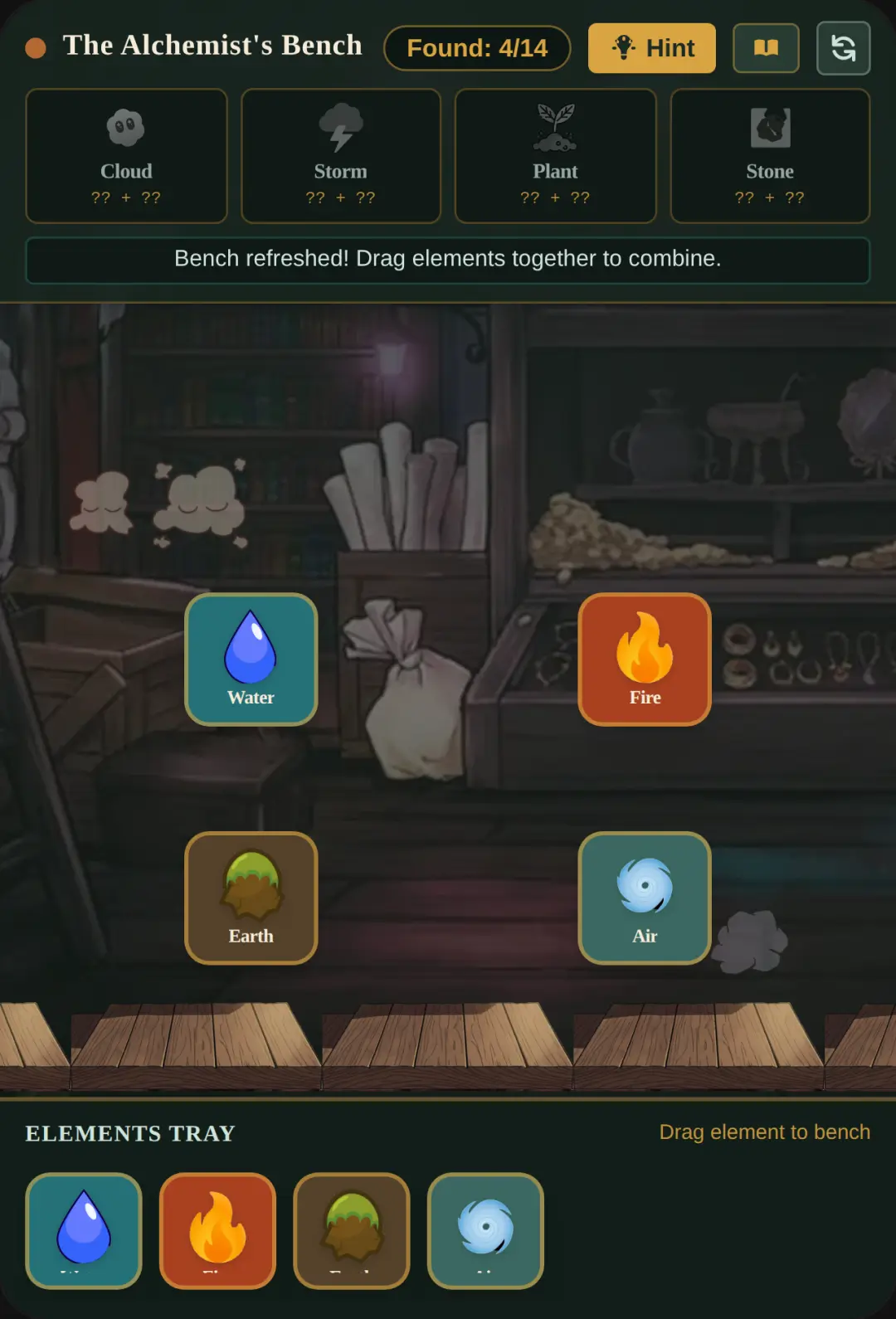 The Alchemist's Bench cover