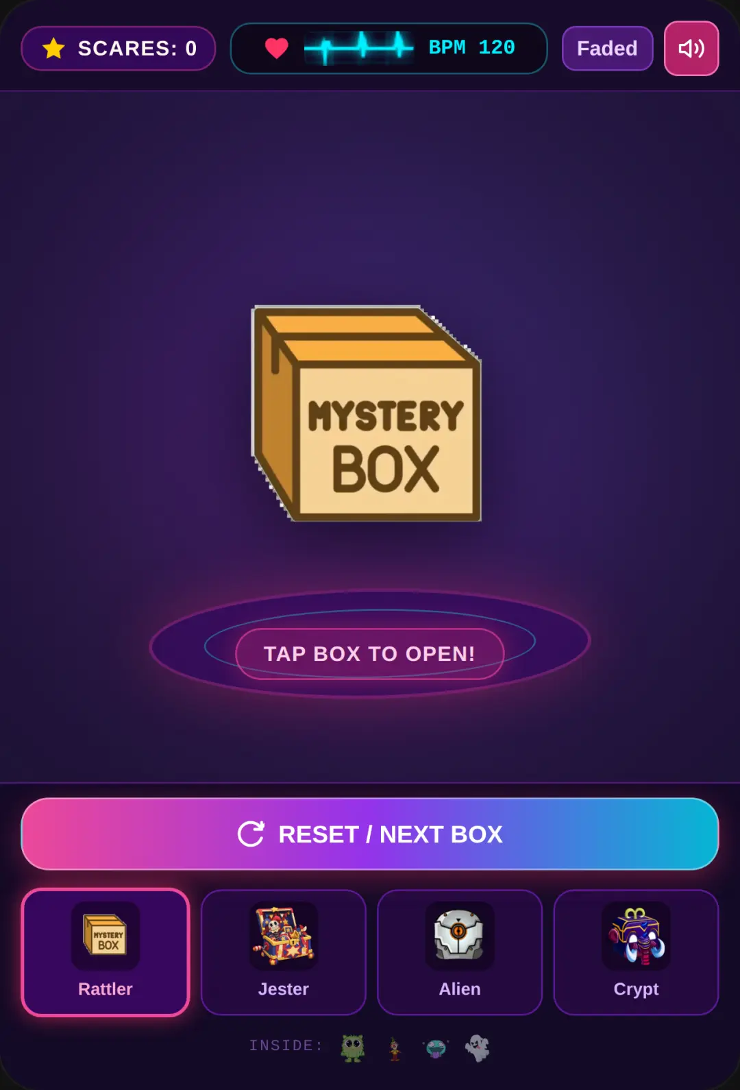 Mystery Jump Scare Box cover