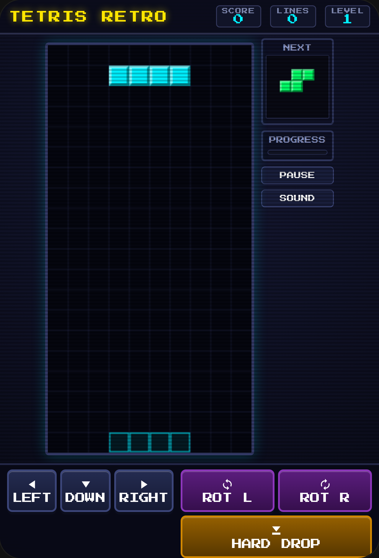 Retro Tetris Arcade cover