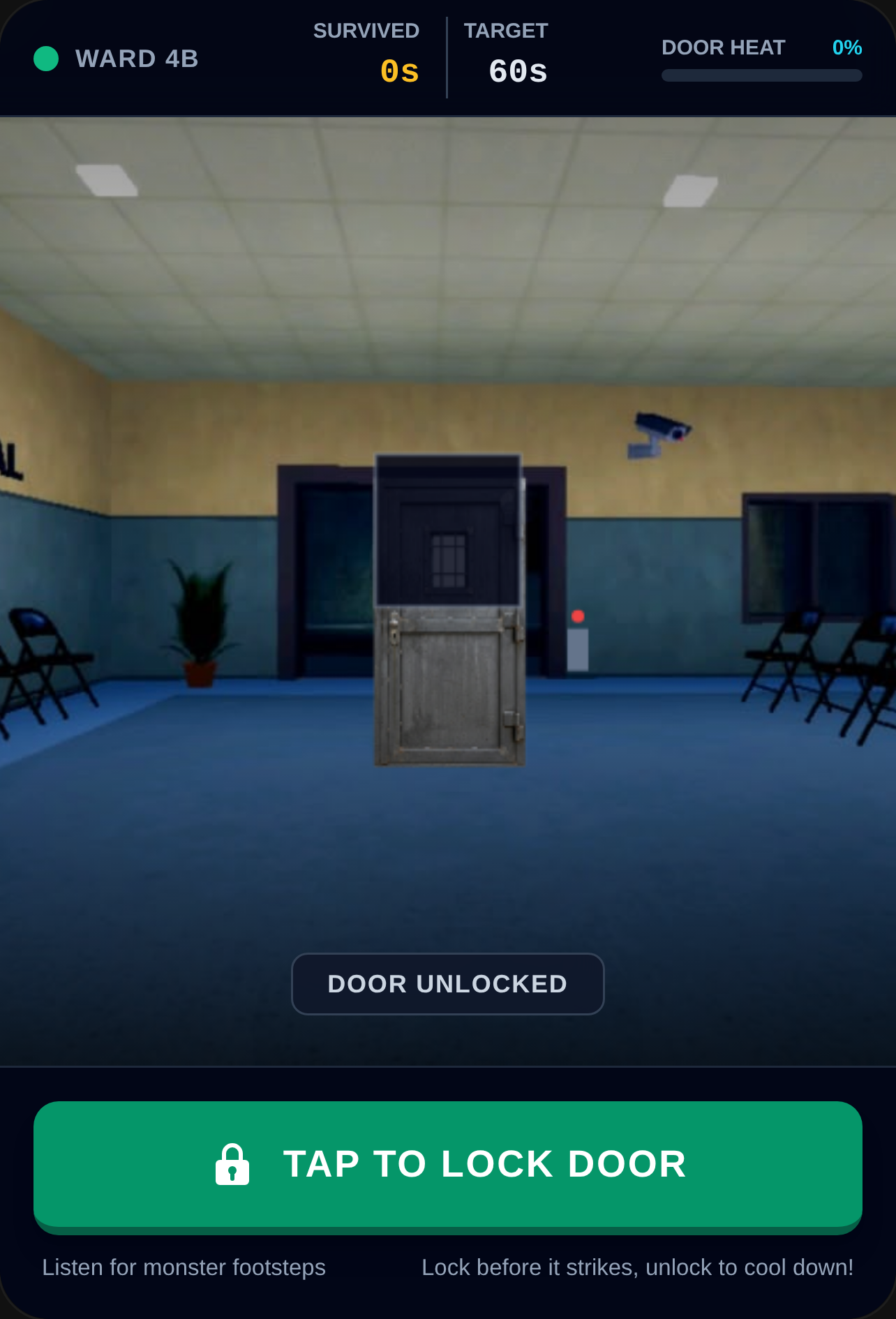 Hospital Ward: Door Lock Survival to Survival cover