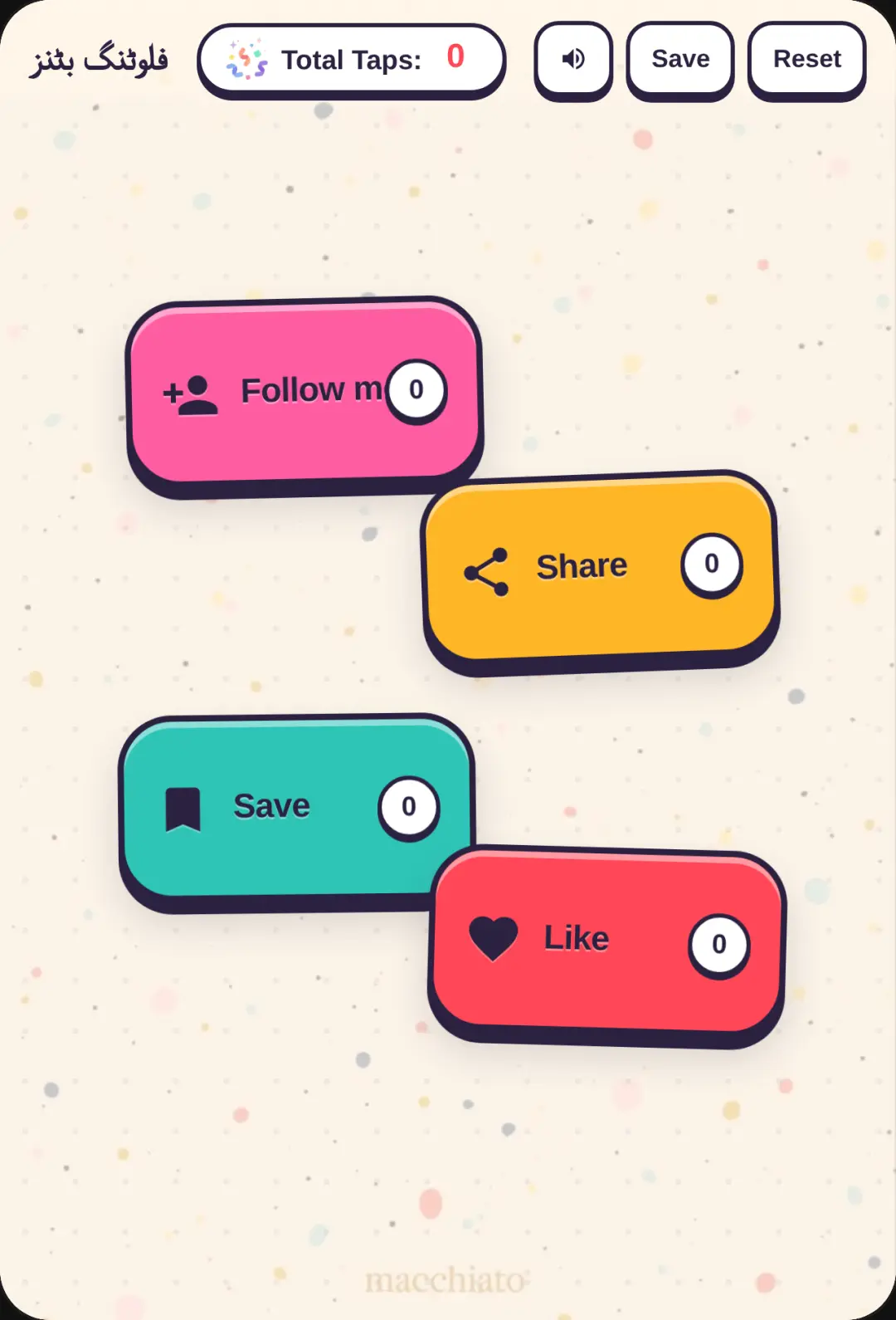 Floating Buttons cover