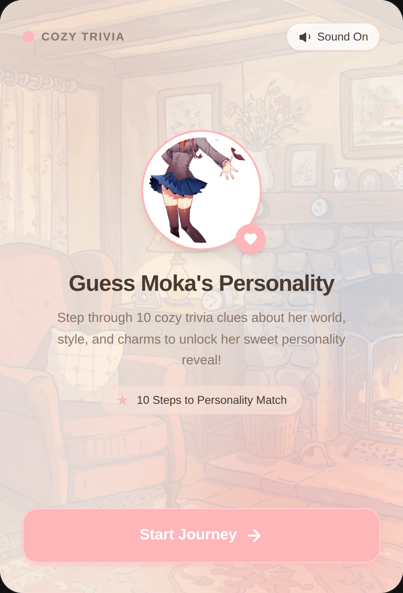 Moka's Personality ᴊᴏᴜʀɴᴇʏ QUIZ🐝🇯🇵🩷 cover