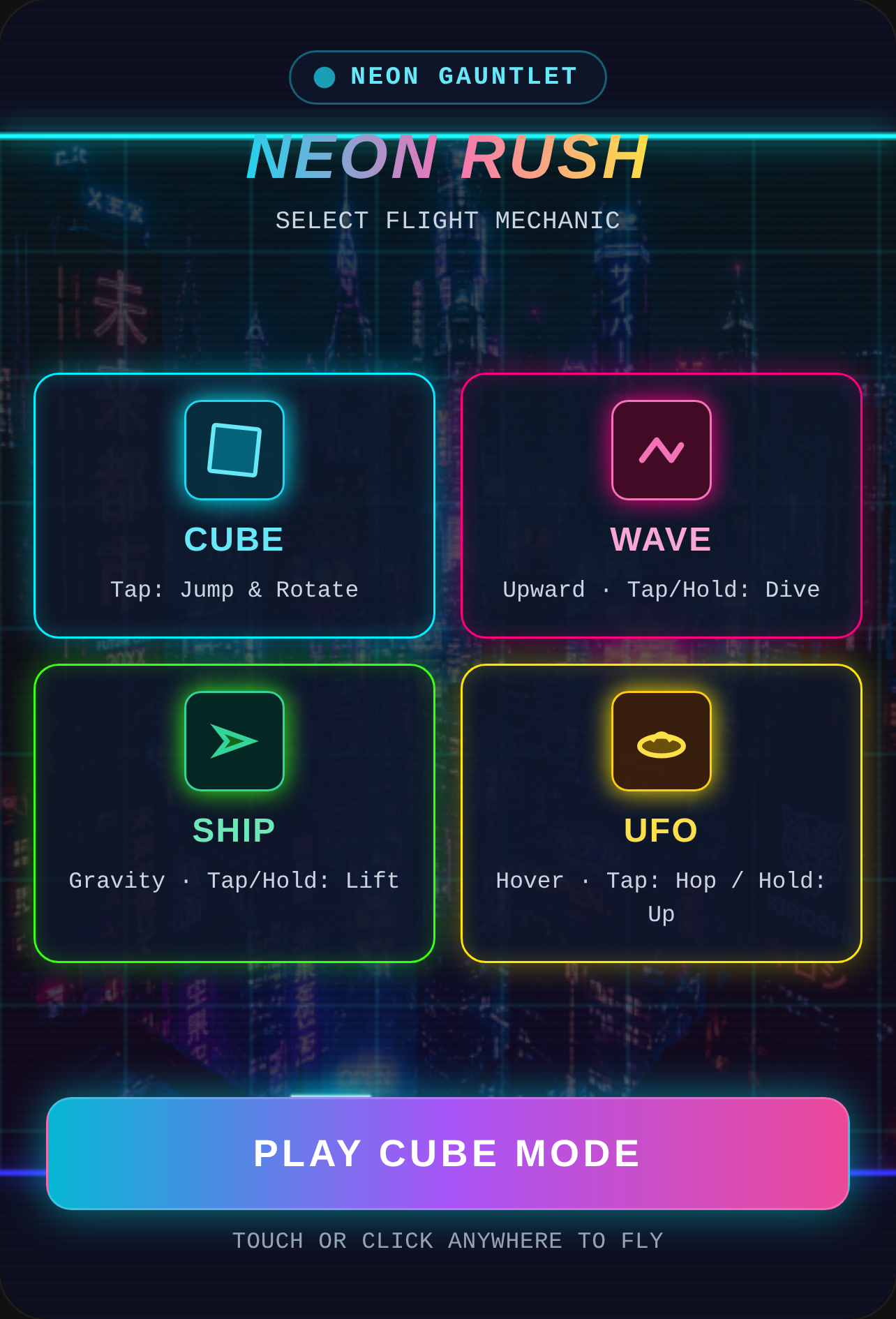 Neon Dash: for does who can't download Geography dash cover