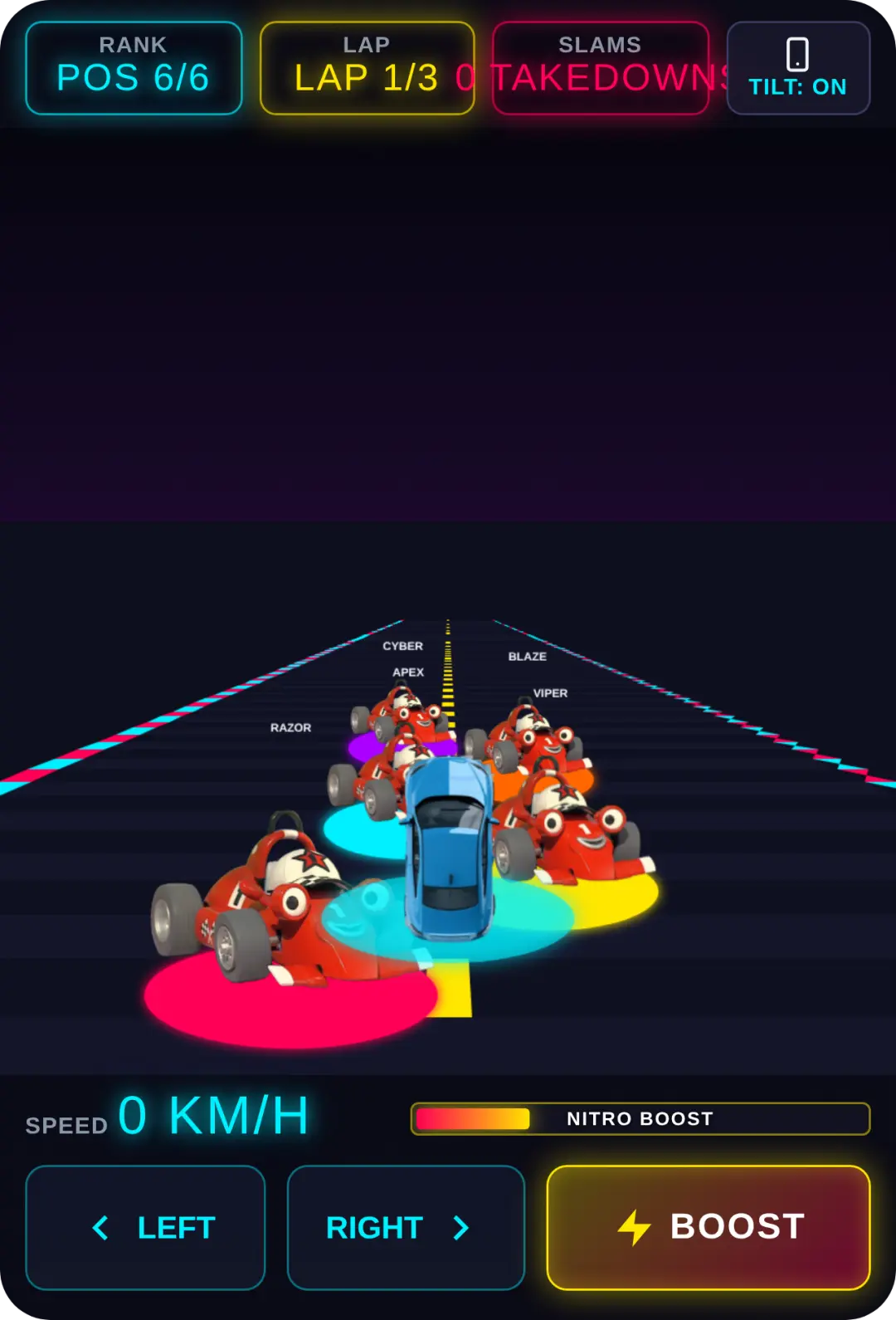 NEON SLAM: ROAD RAGE cover