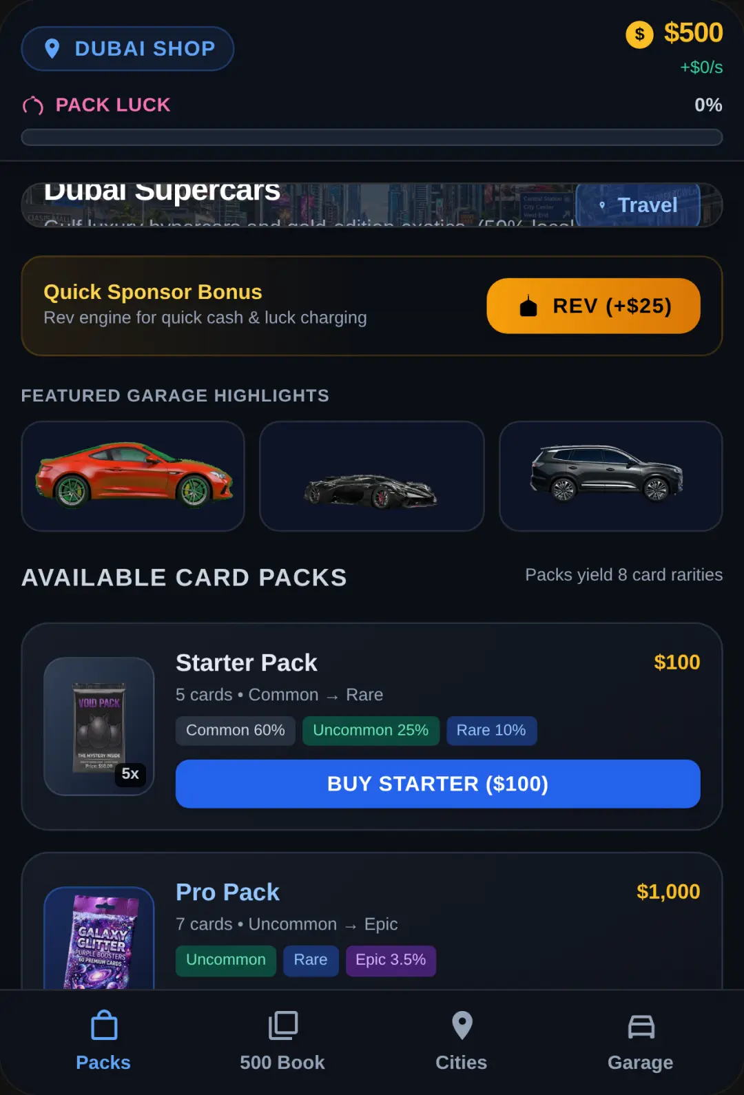 Apex Garage — Global Card Collector cover