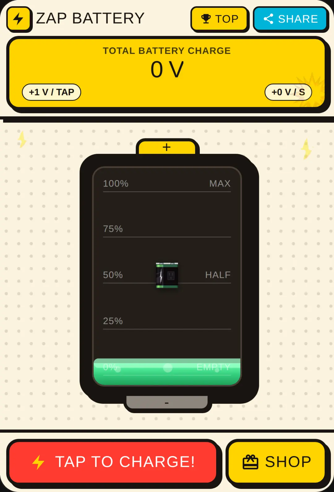 Zap Battery - Infinite Power cover