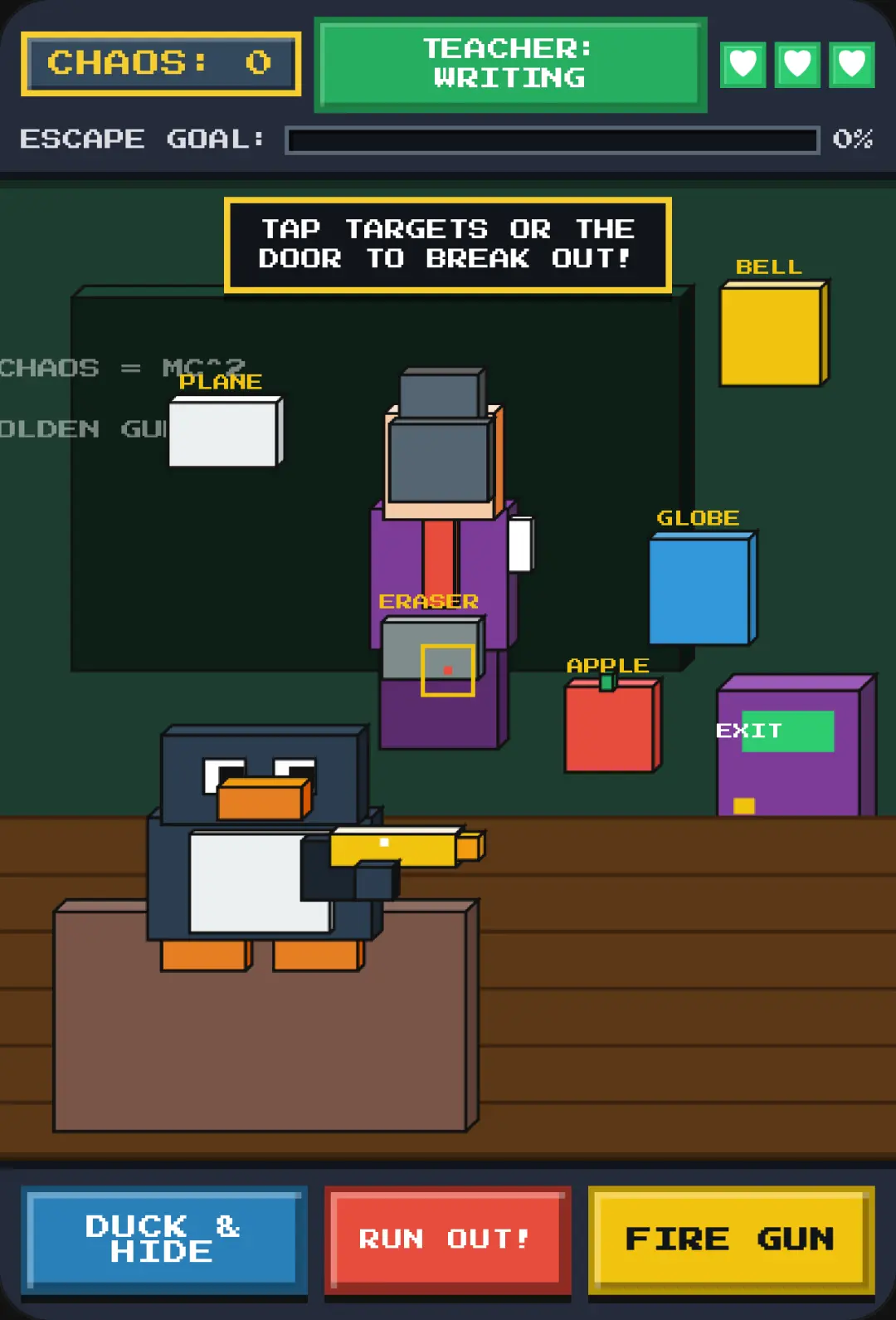 Golden Gun Penguin: School Breakout cover