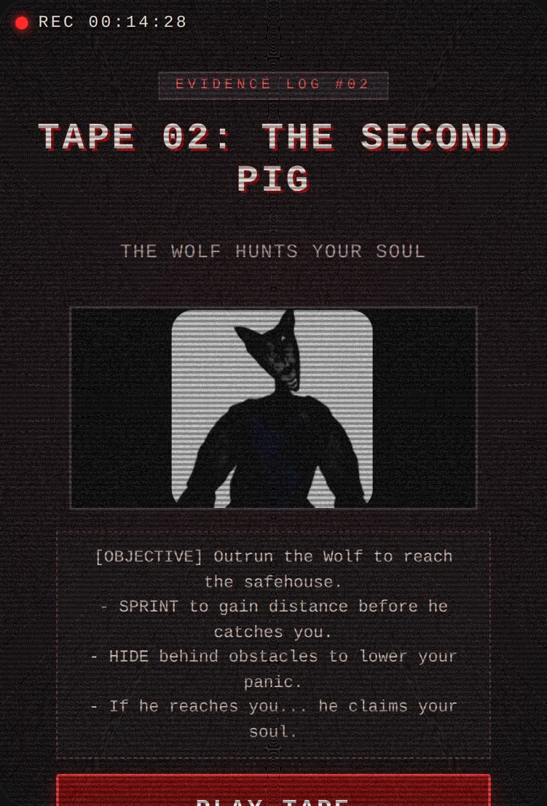 TAPE 02: THE SECOND PIG cover