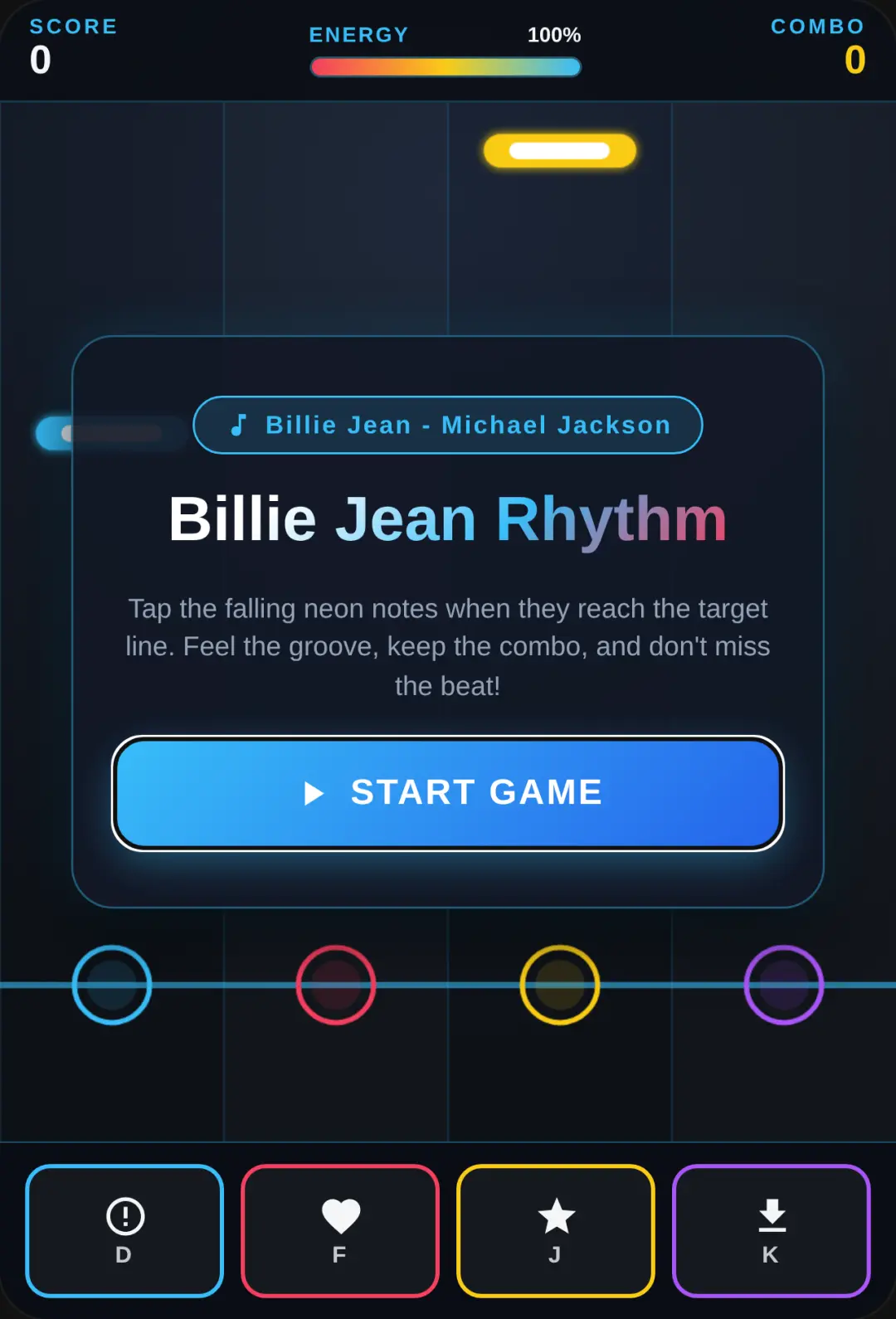 Billie Jean Rhythm Beat cover
