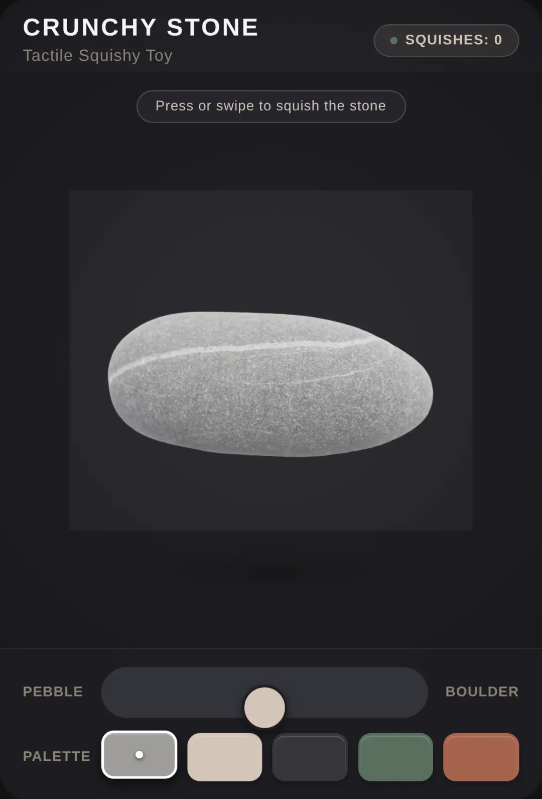 Crunchy Stone Squishy cover