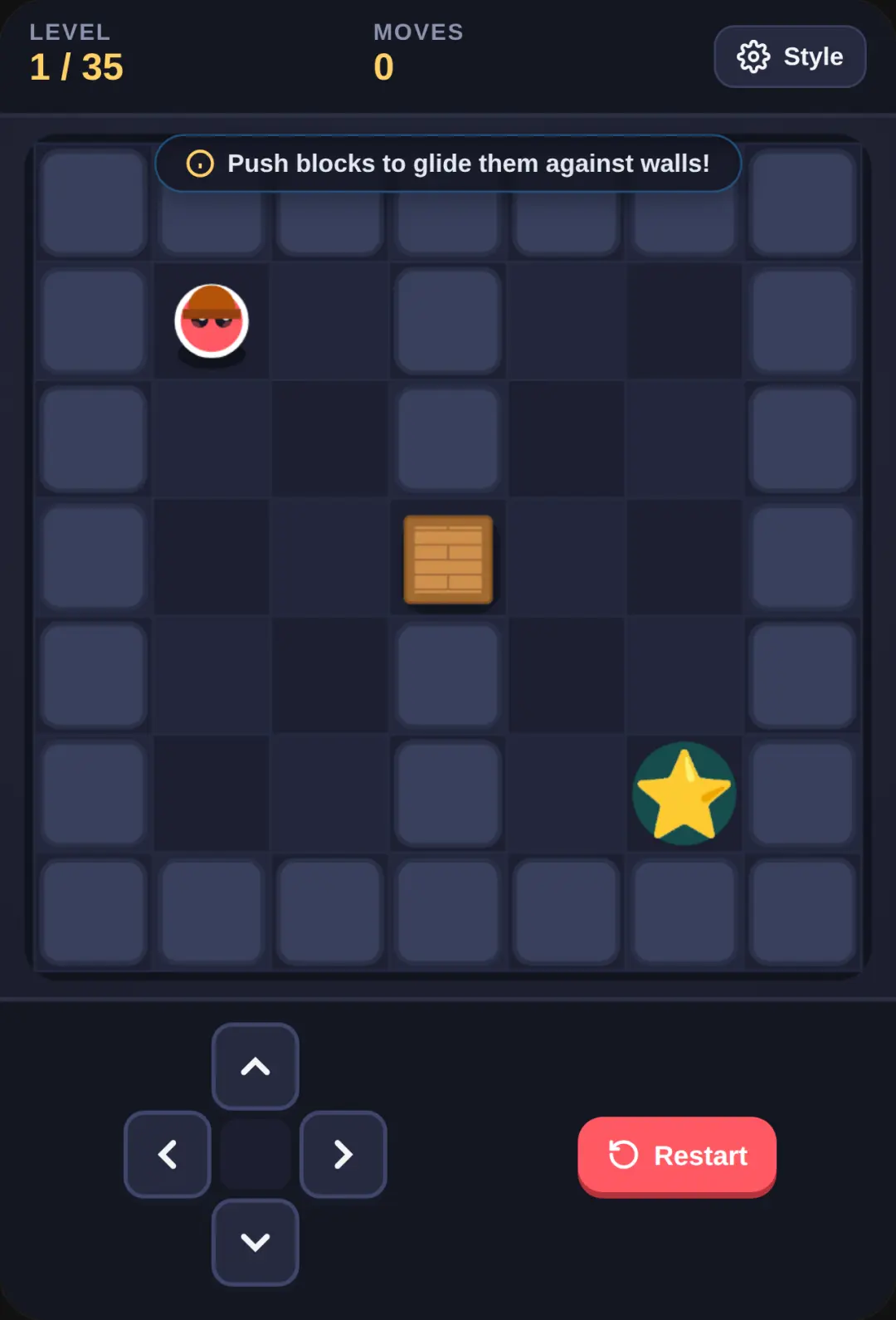 Slide puzzle cover