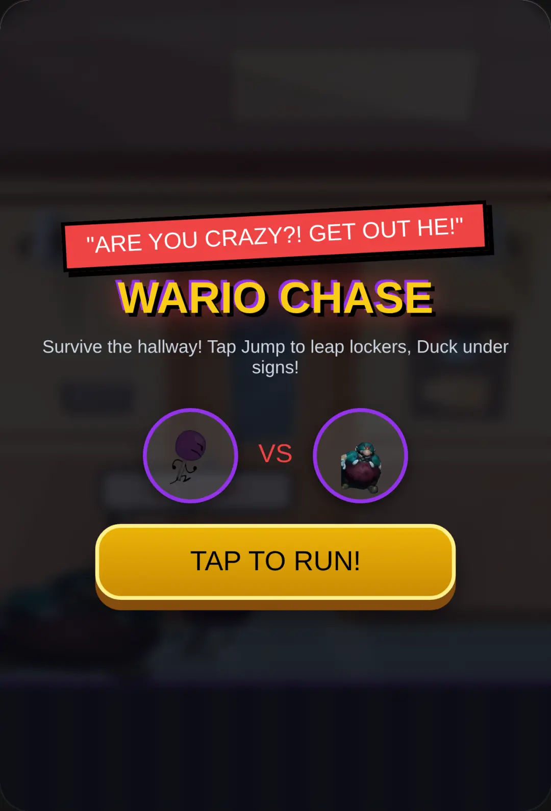 Wario Hallway Chase cover