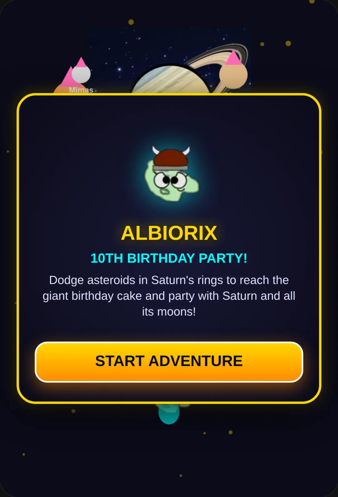 (TODAY IS MY BDAY!!!)Albiorix - Saturn's Rings Party cover