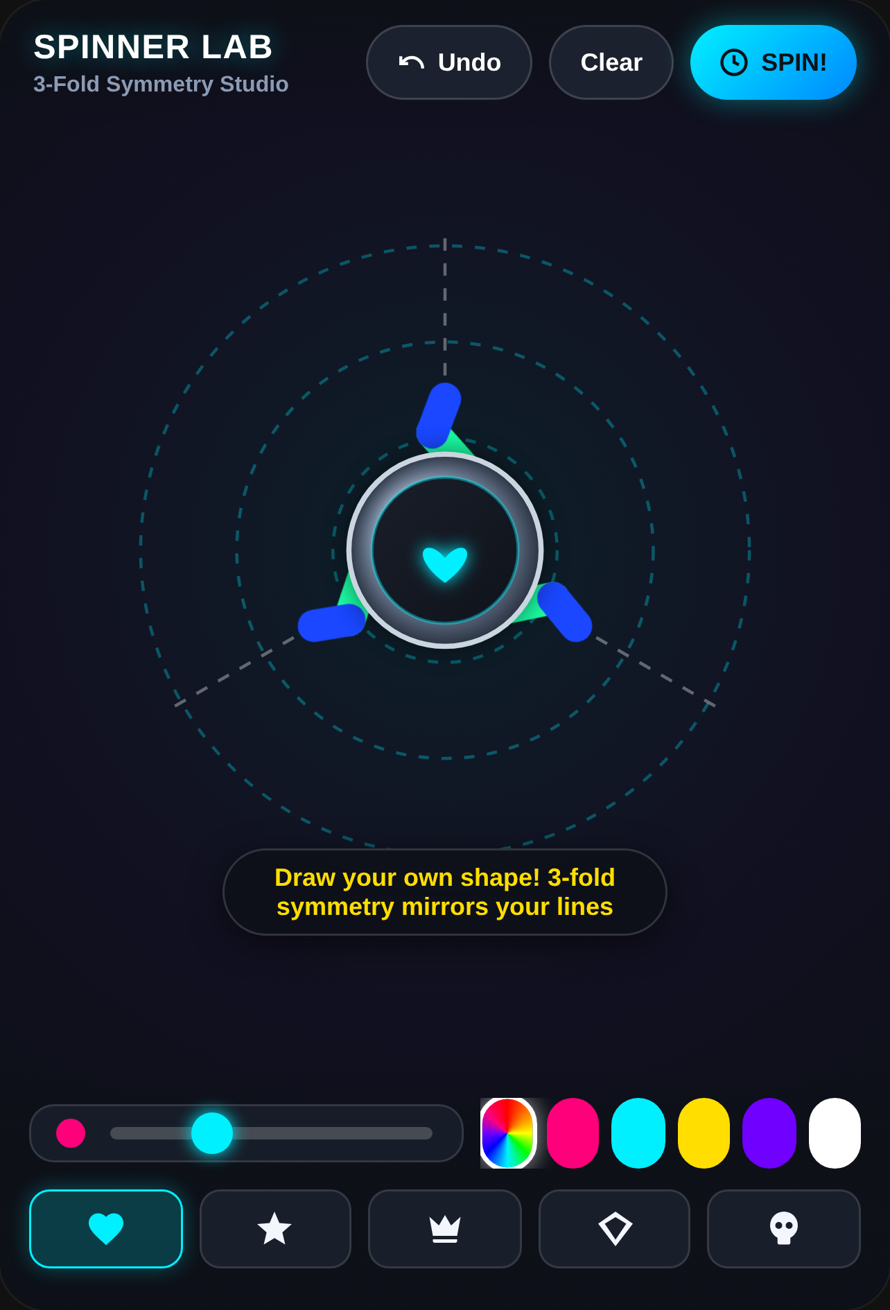 Custom Fidget Spinner Studio (create and spin) cover