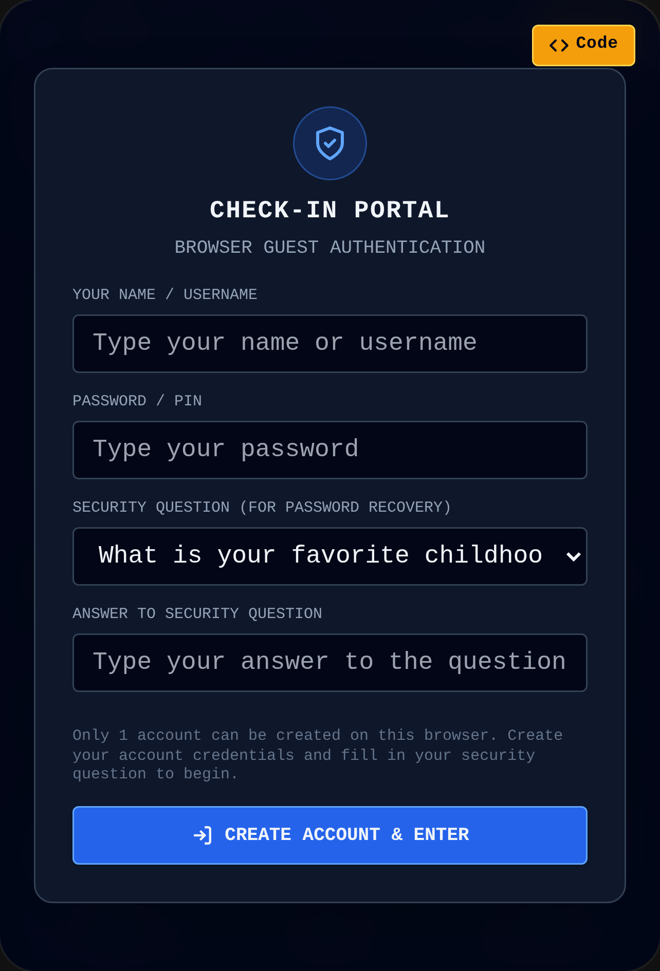 Behavioral Check-In Dossier cover