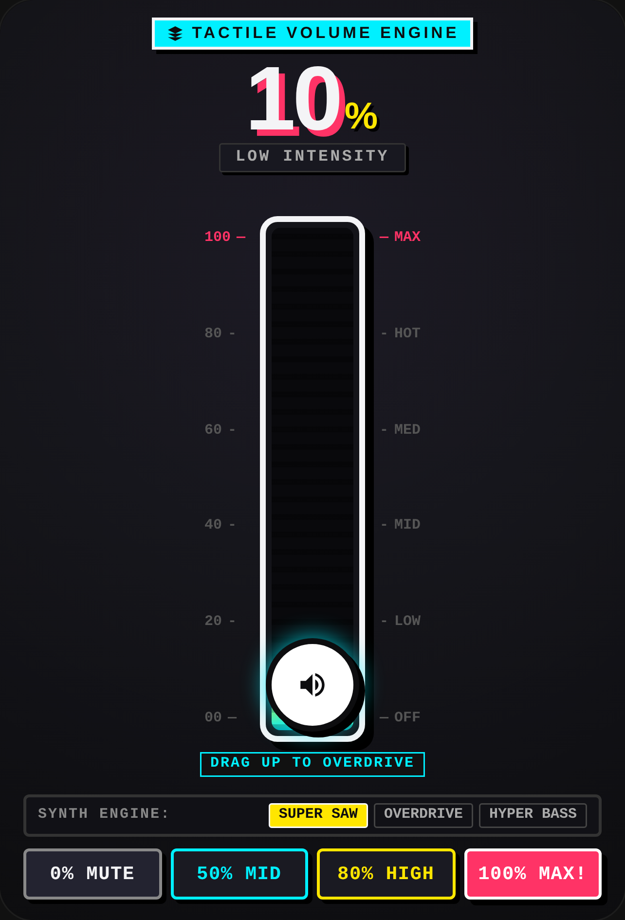 MAX VOLUME OVERDRIVE cover