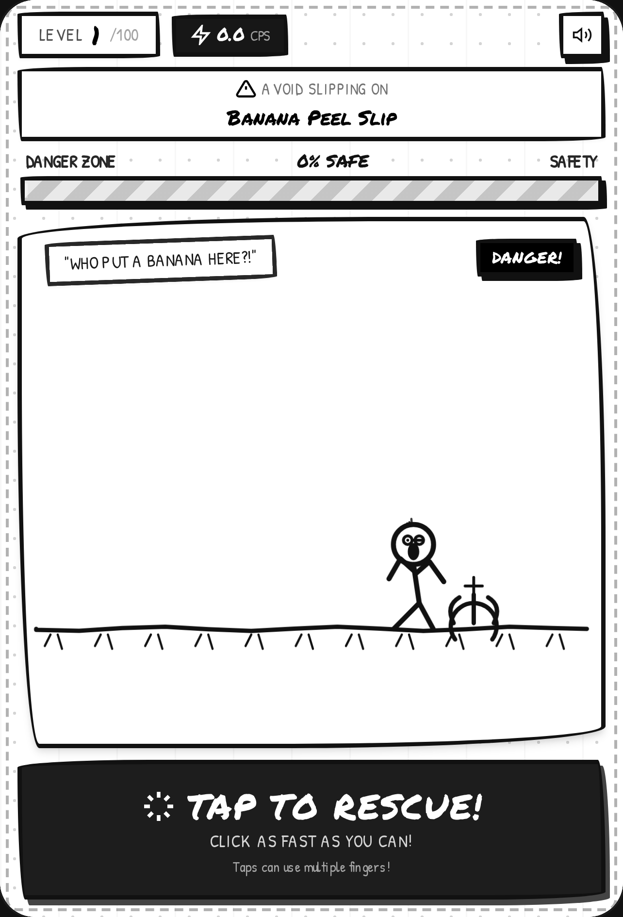 Stickman Panic: 100 Silly Escapes cover