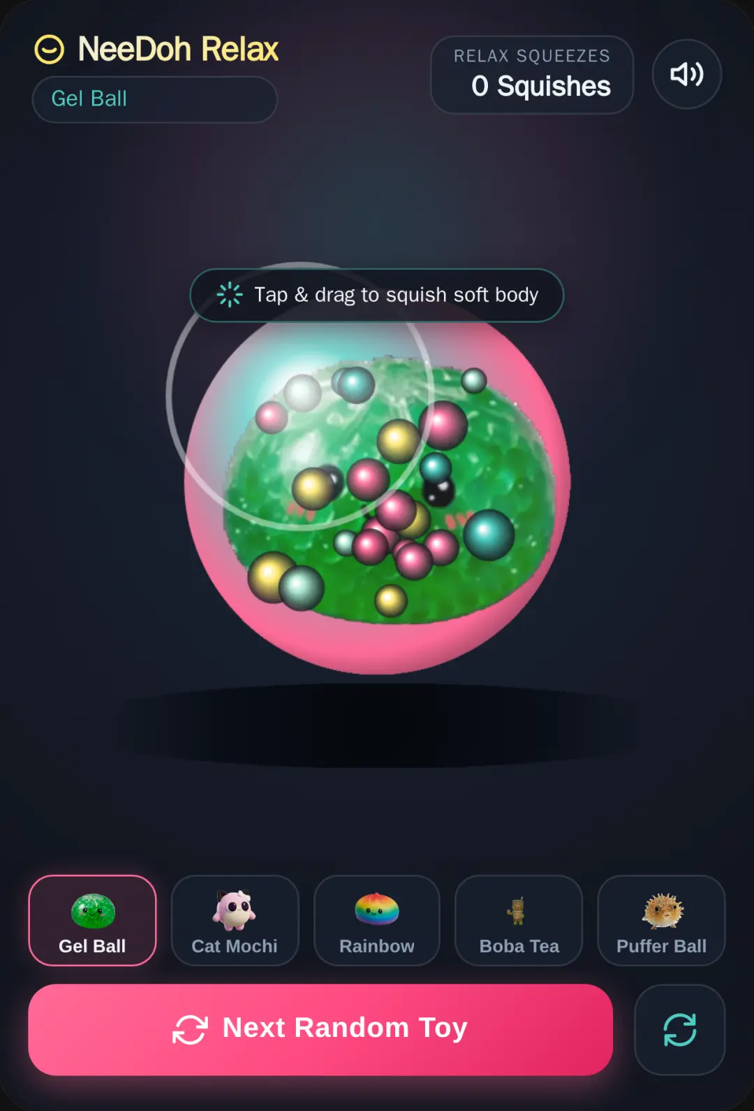 NeeDoh Stress Relief Squishy Simulator cover