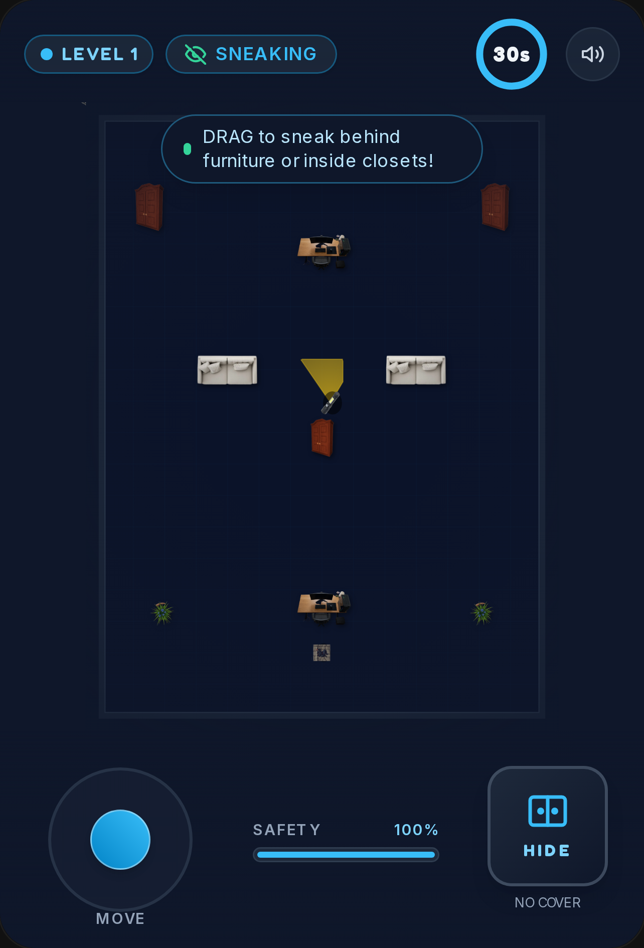 Midnight Hideout - Stealth Mini-Game cover