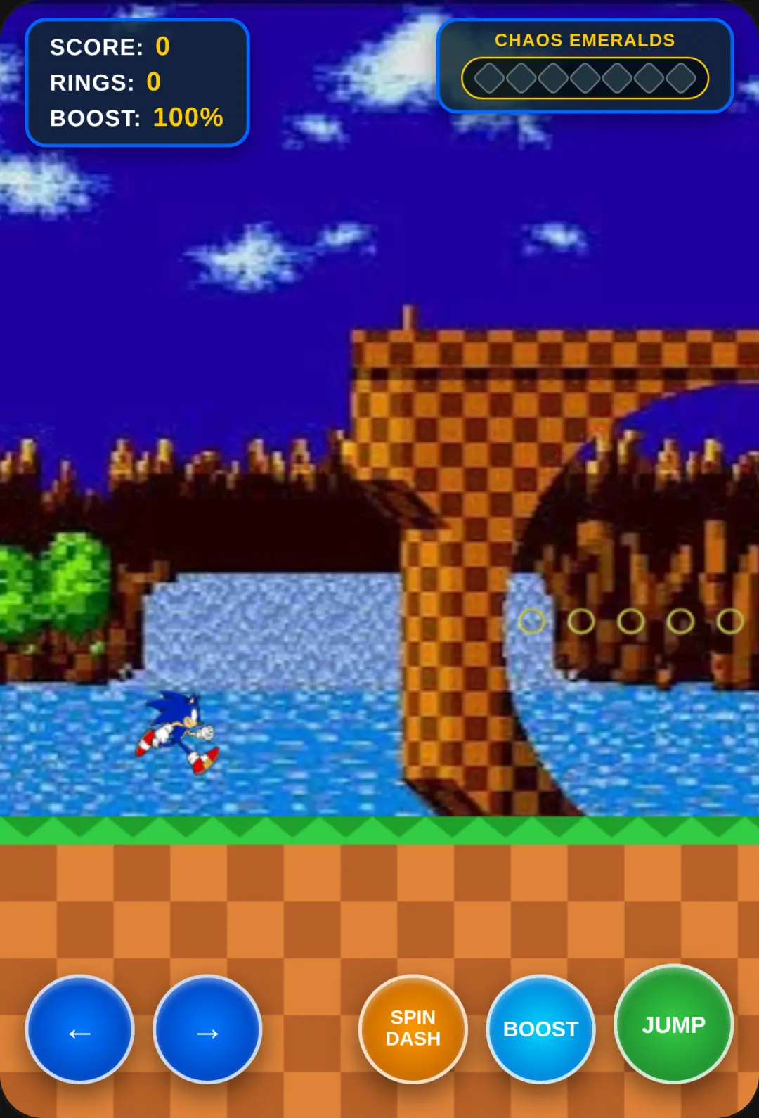 Sonic: Green hill zone dash 2 cover