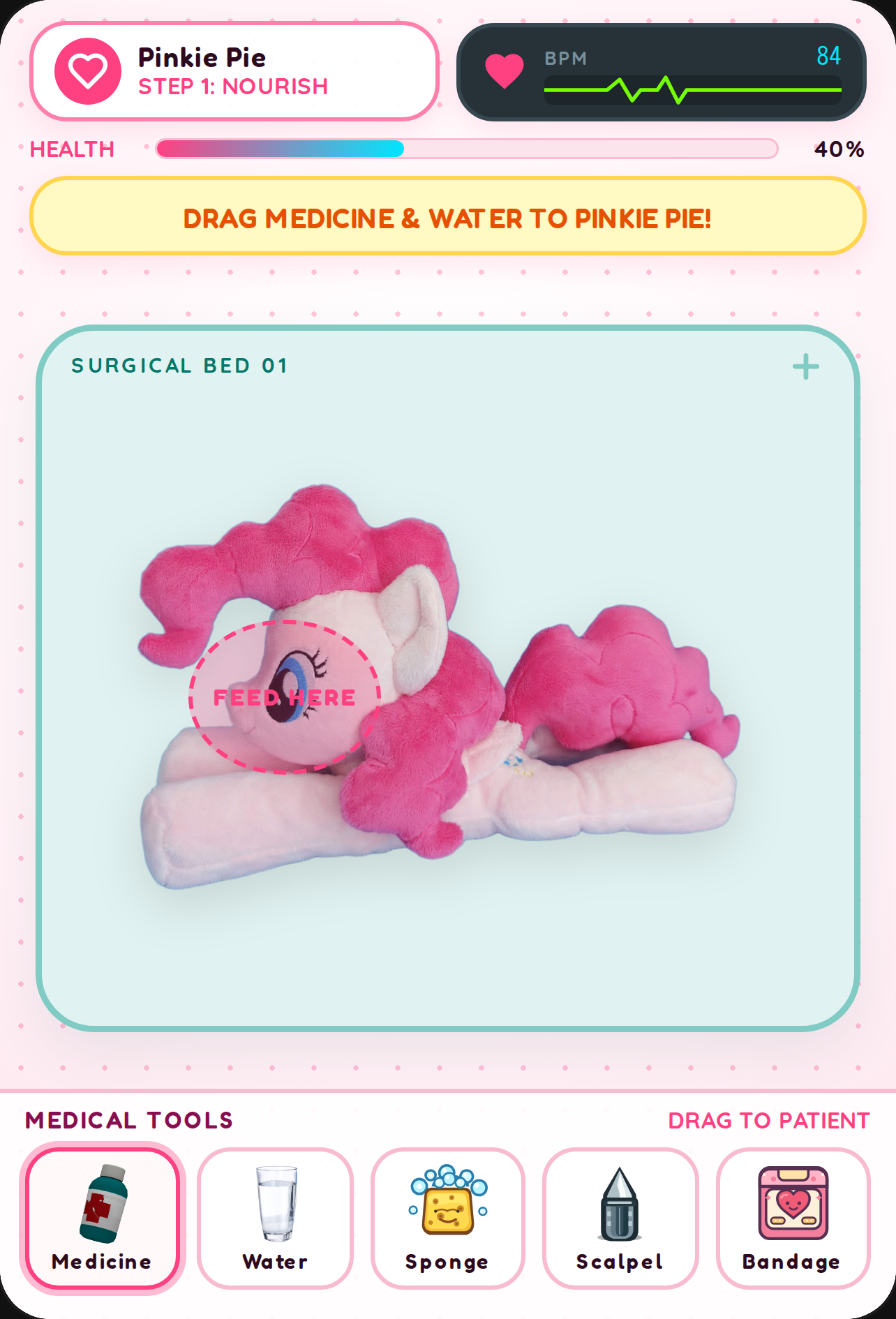 Pinkie Pie Emergency Surgery cover