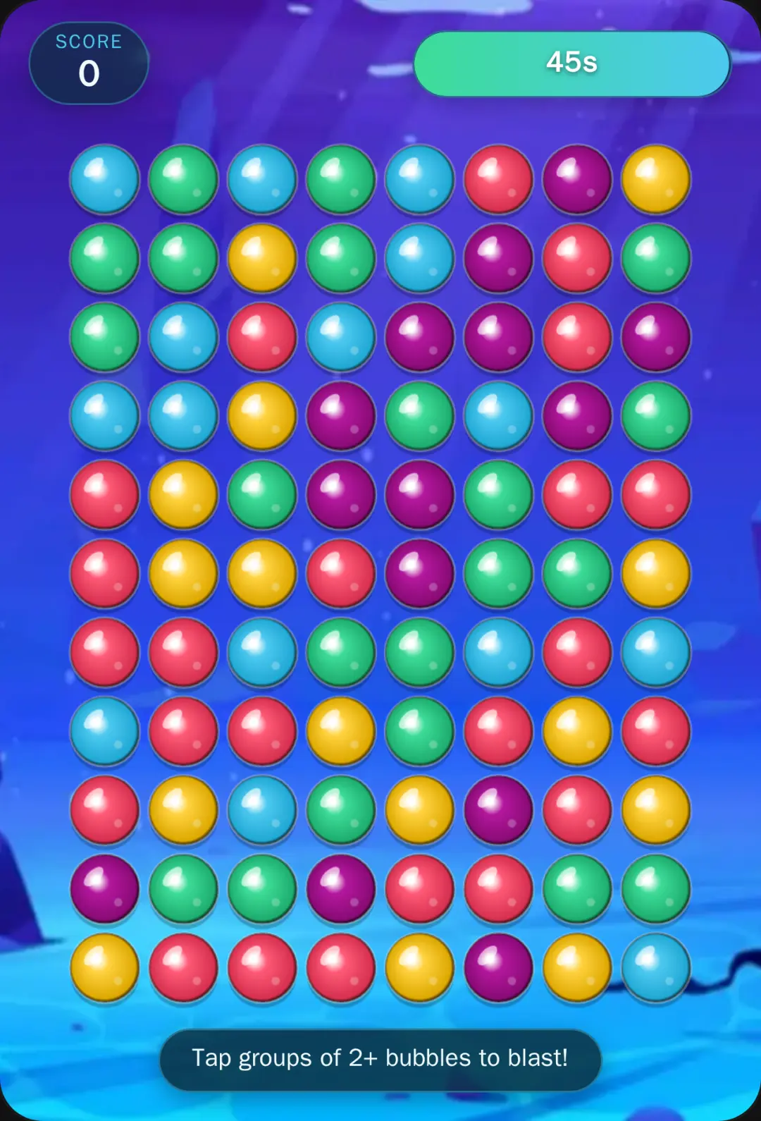 Bubble Blast Rush cover