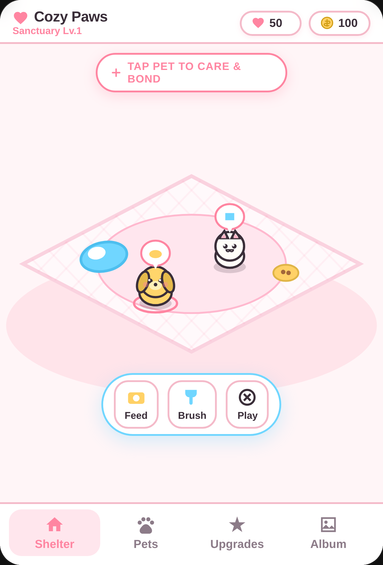 Chibi Cozy Paws Shelter cover