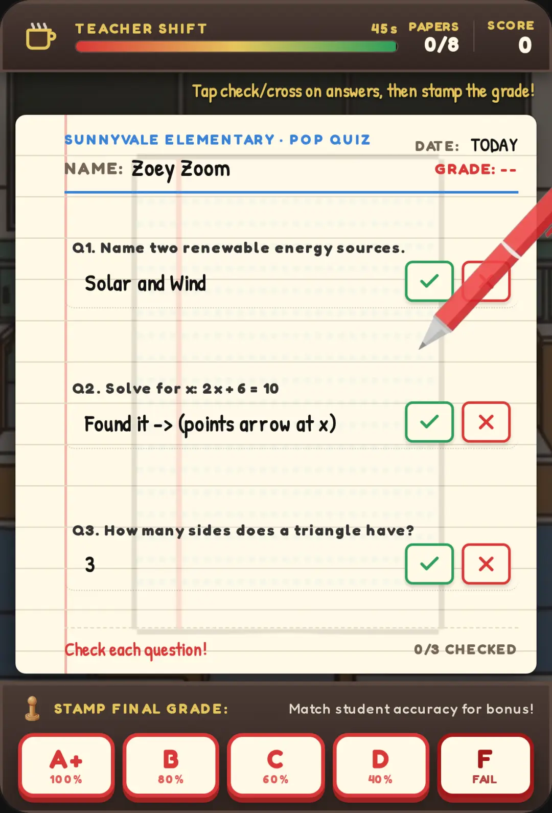 Teacher Test Checker cover