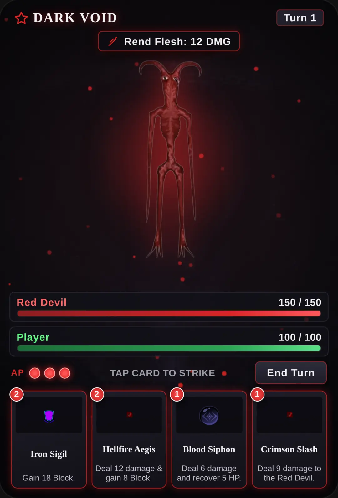 Red Devil: Void Card Battle cover