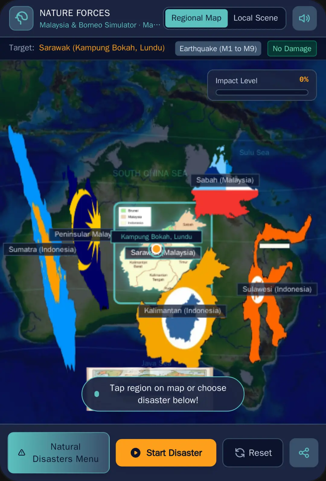 Nature Forces — Malaysia & Borneo Disaster Simulator cover