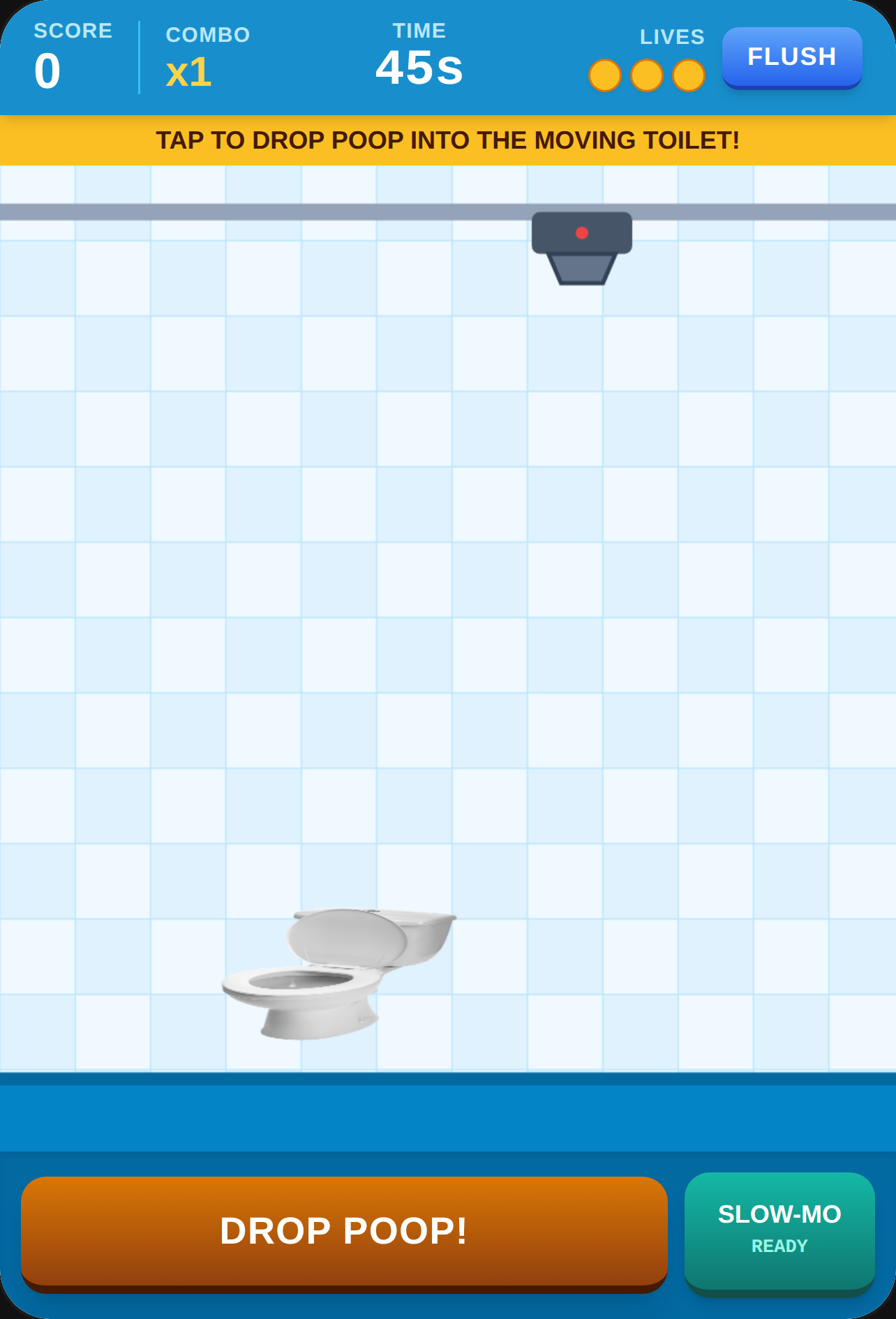 Poop Drop - Toilet Flush Arcade cover
