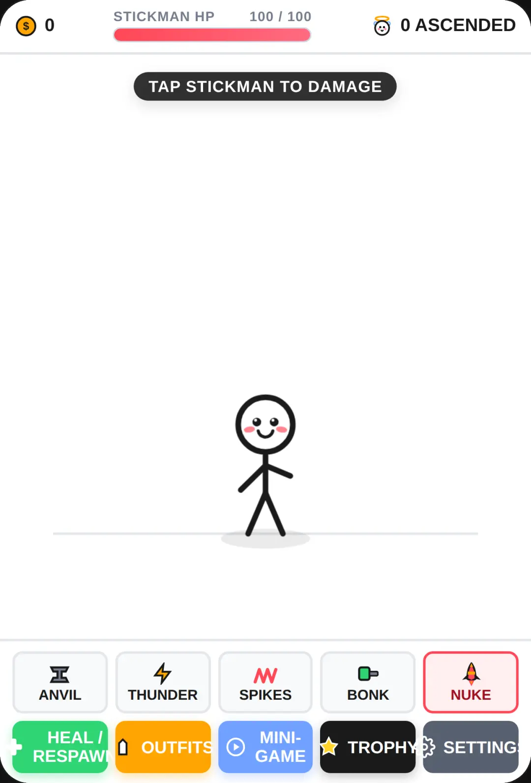 Cute Stickman & Angel Ascension cover