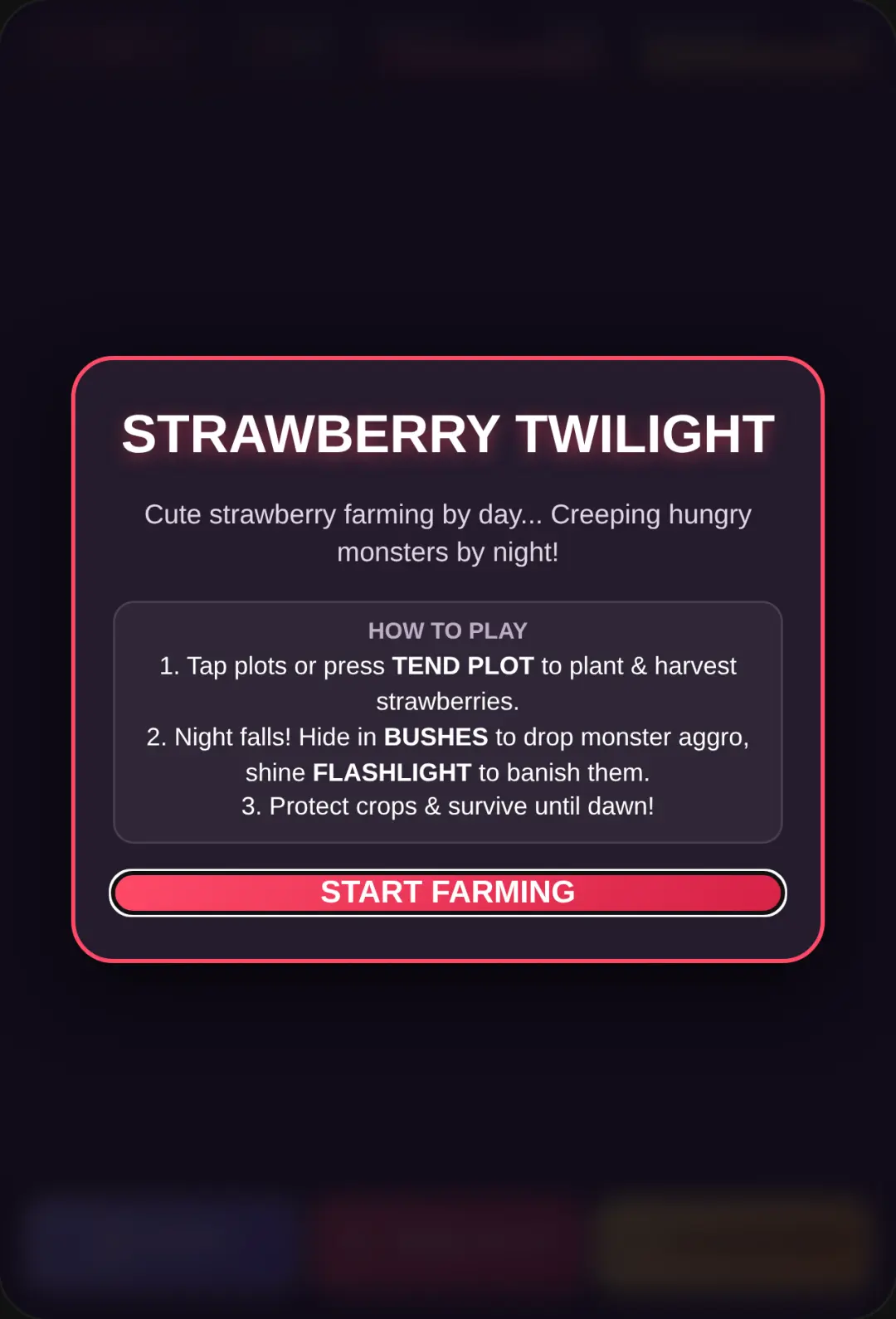 Strawberry Twilight Horror cover