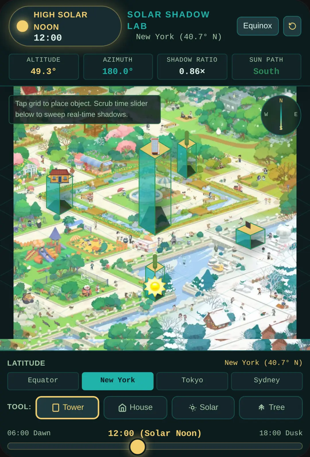 Solar Shadows: Real-Time Solar Positioning cover