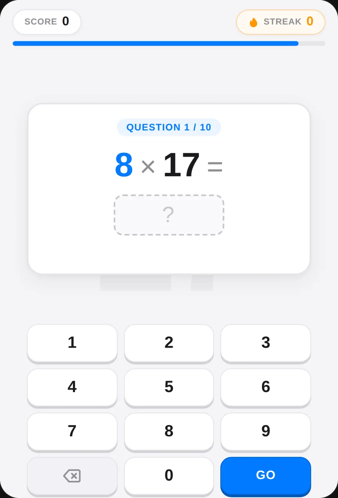 17 Times Table cover