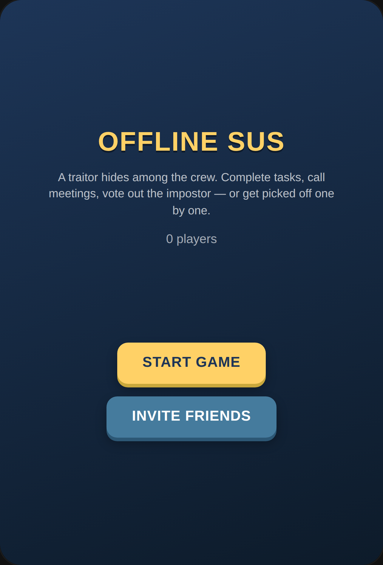 OFFLINE SUS cover