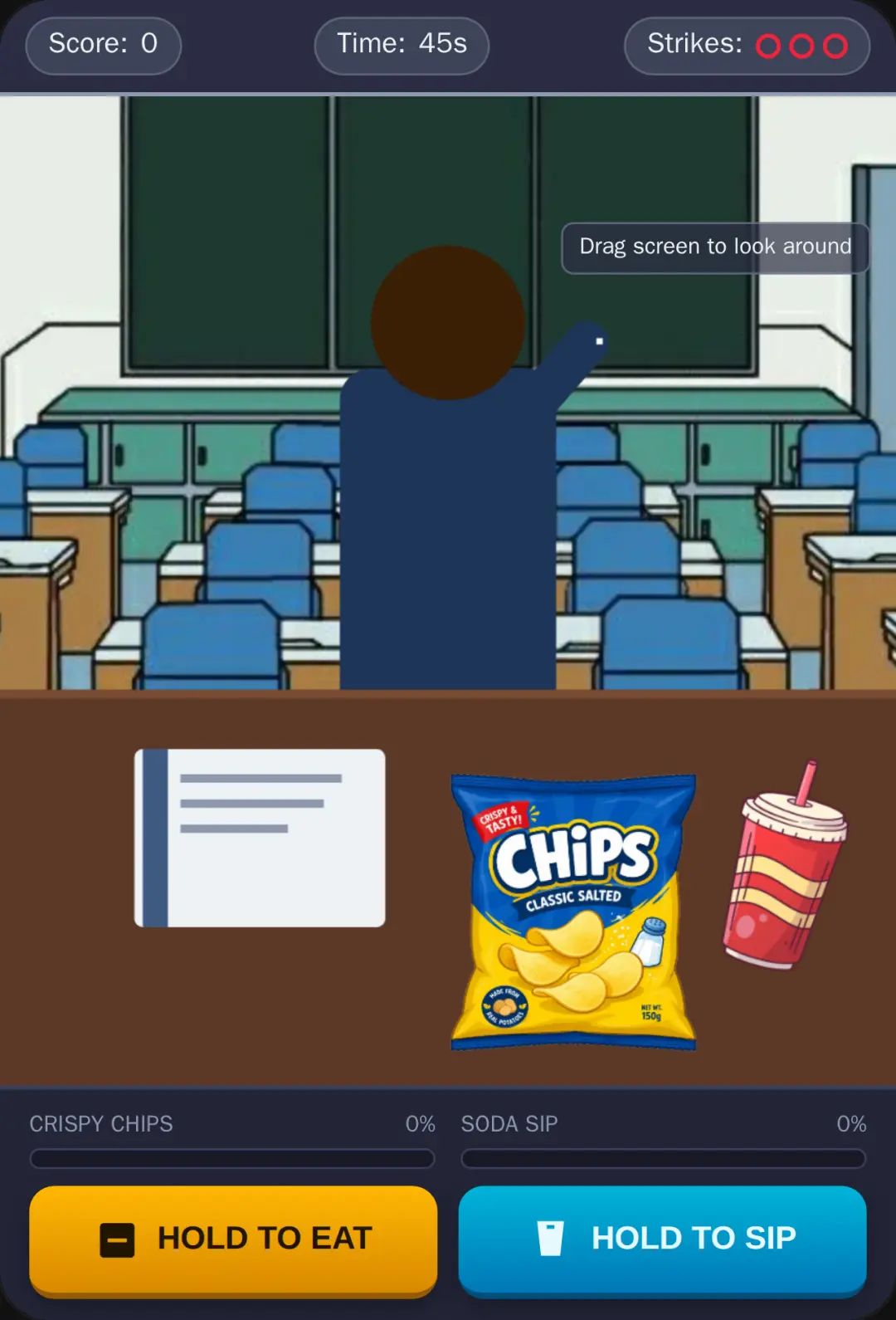 Don't Get Caught! Classroom Sneaky cover