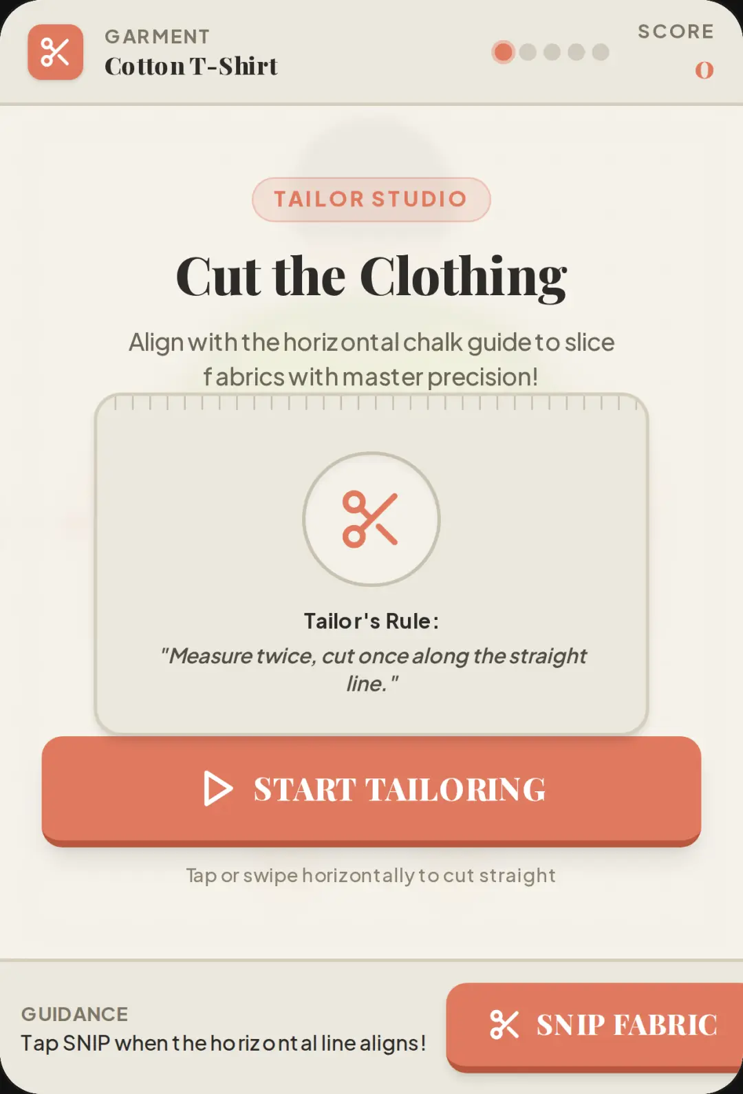 Cut the Clothing cover
