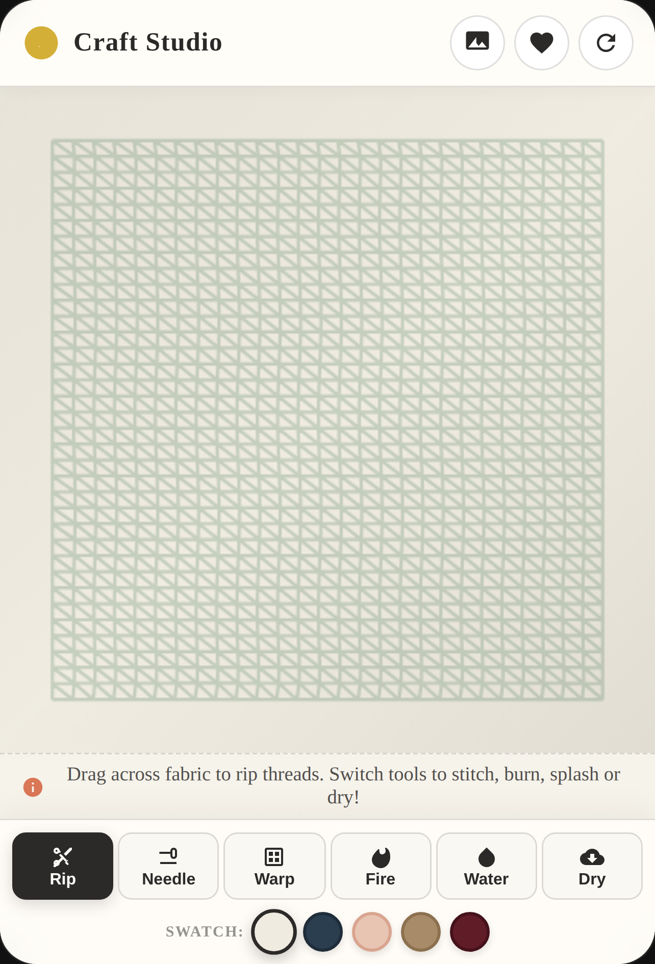Fabric sandbox? cover