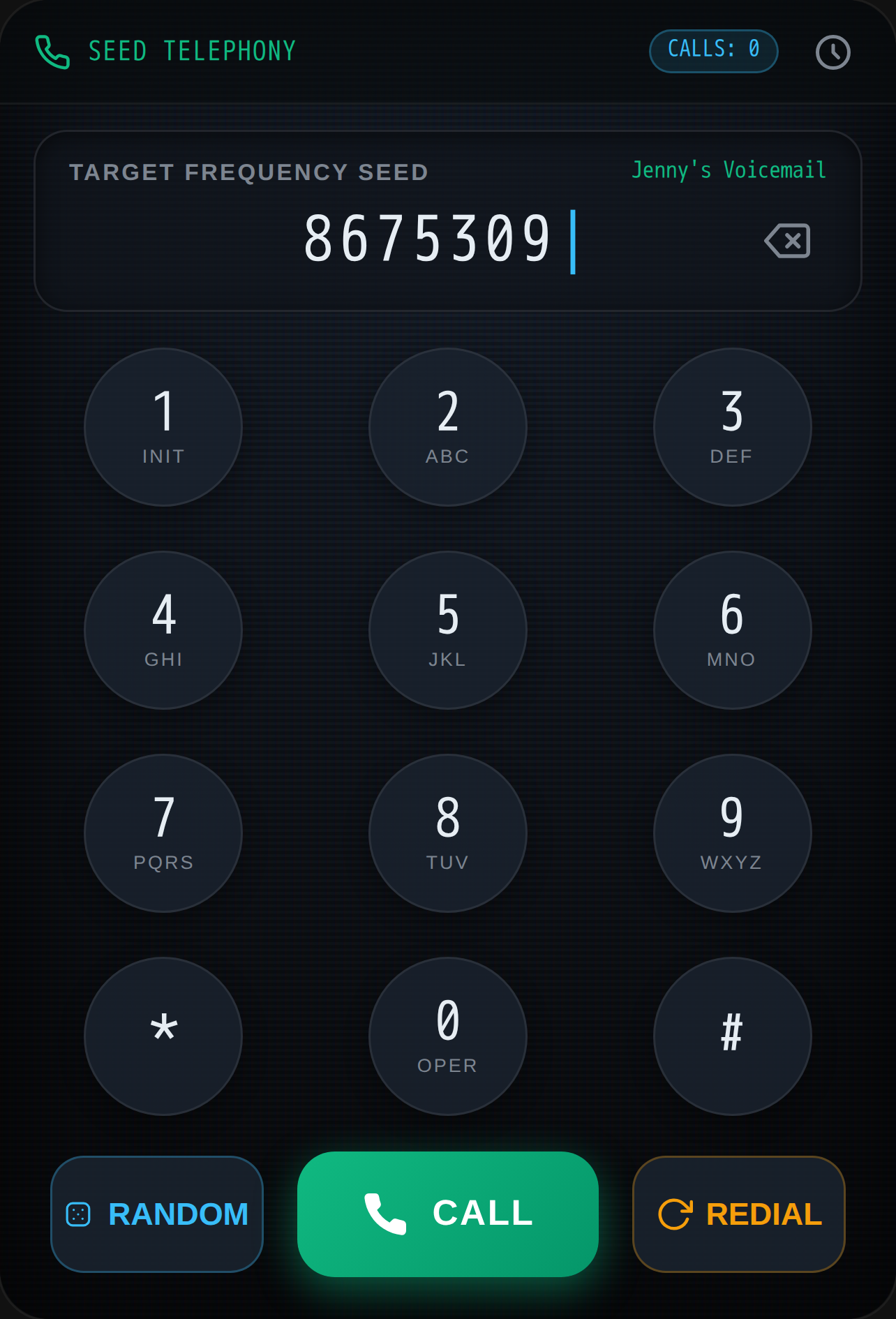 Seed Dialer - Mysterious Frequency cover