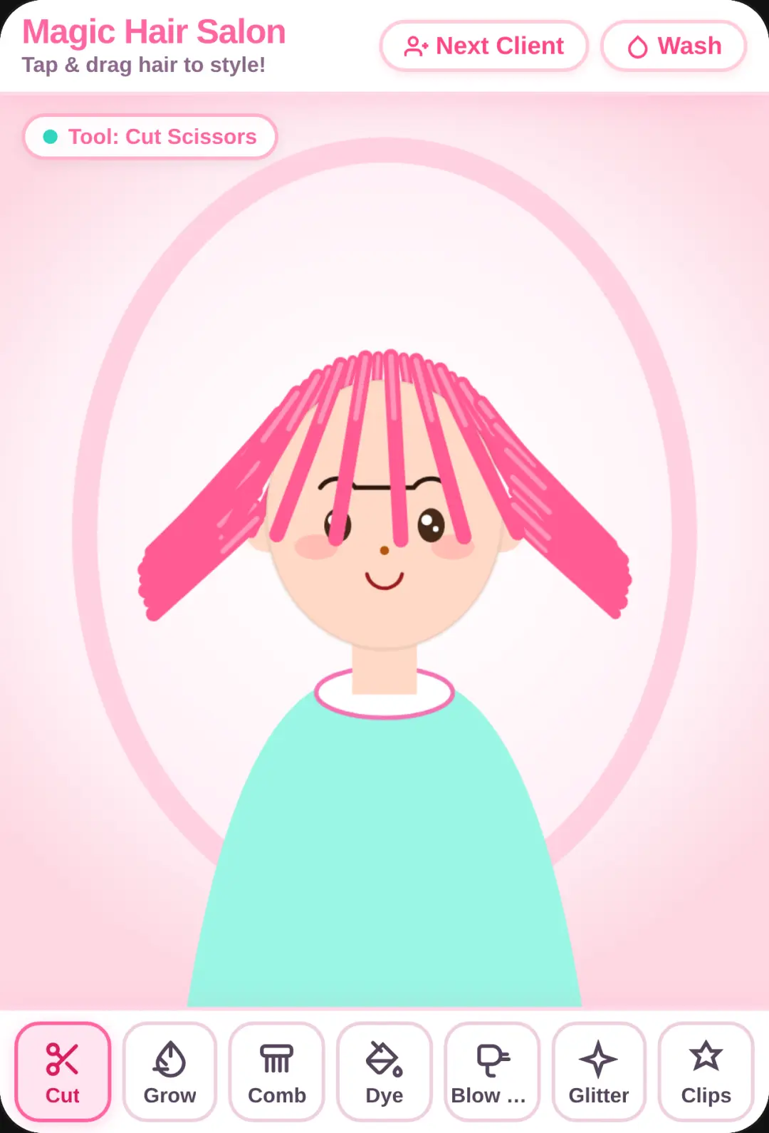 Cute Hair Salon Sandbox cover